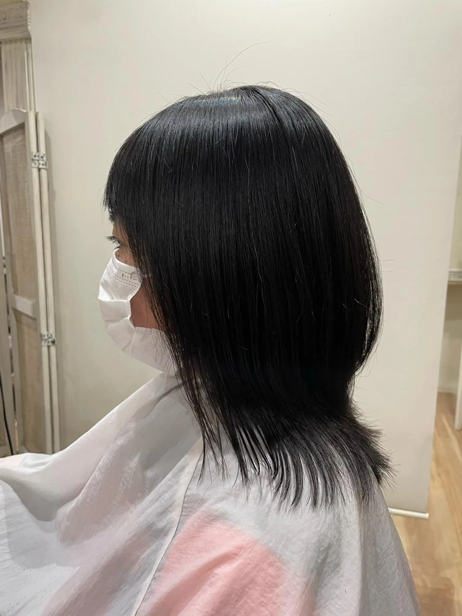 ミディアム ら んのヘアスタイル