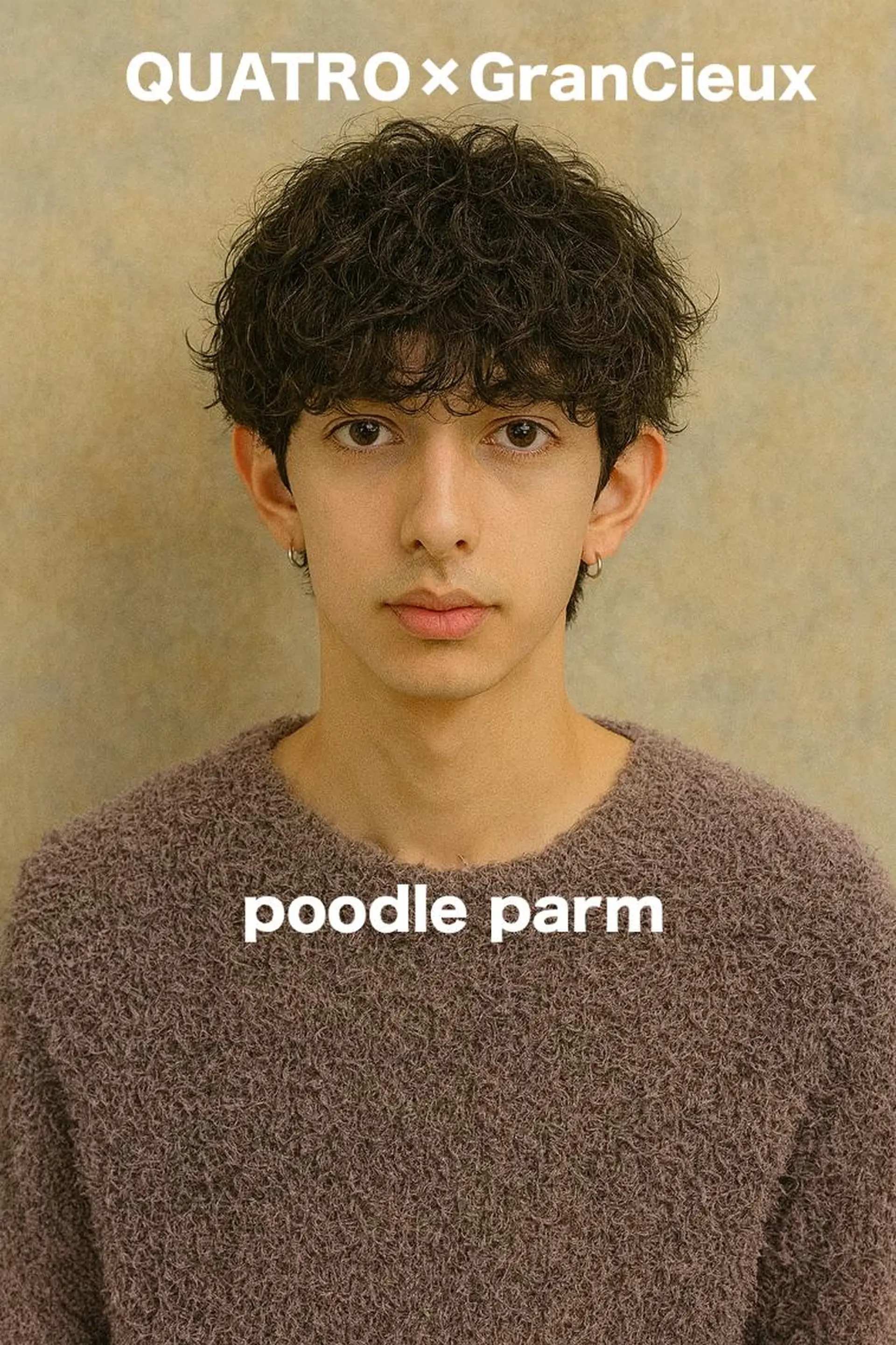 メンズ カット パーマ ”メンズ”垢抜け🔥 QUATRO片岡のヘアスタイル