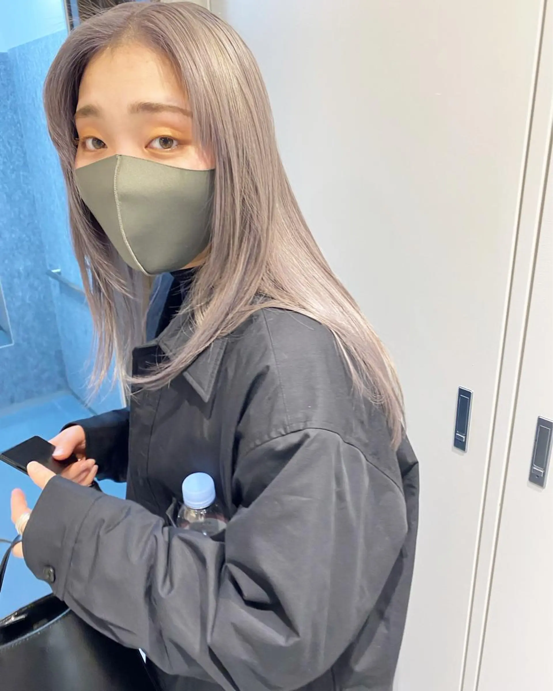 ミディアム カラー ヘアカラー トリートメント LOVESTOIKE 堂本のヘアスタイル