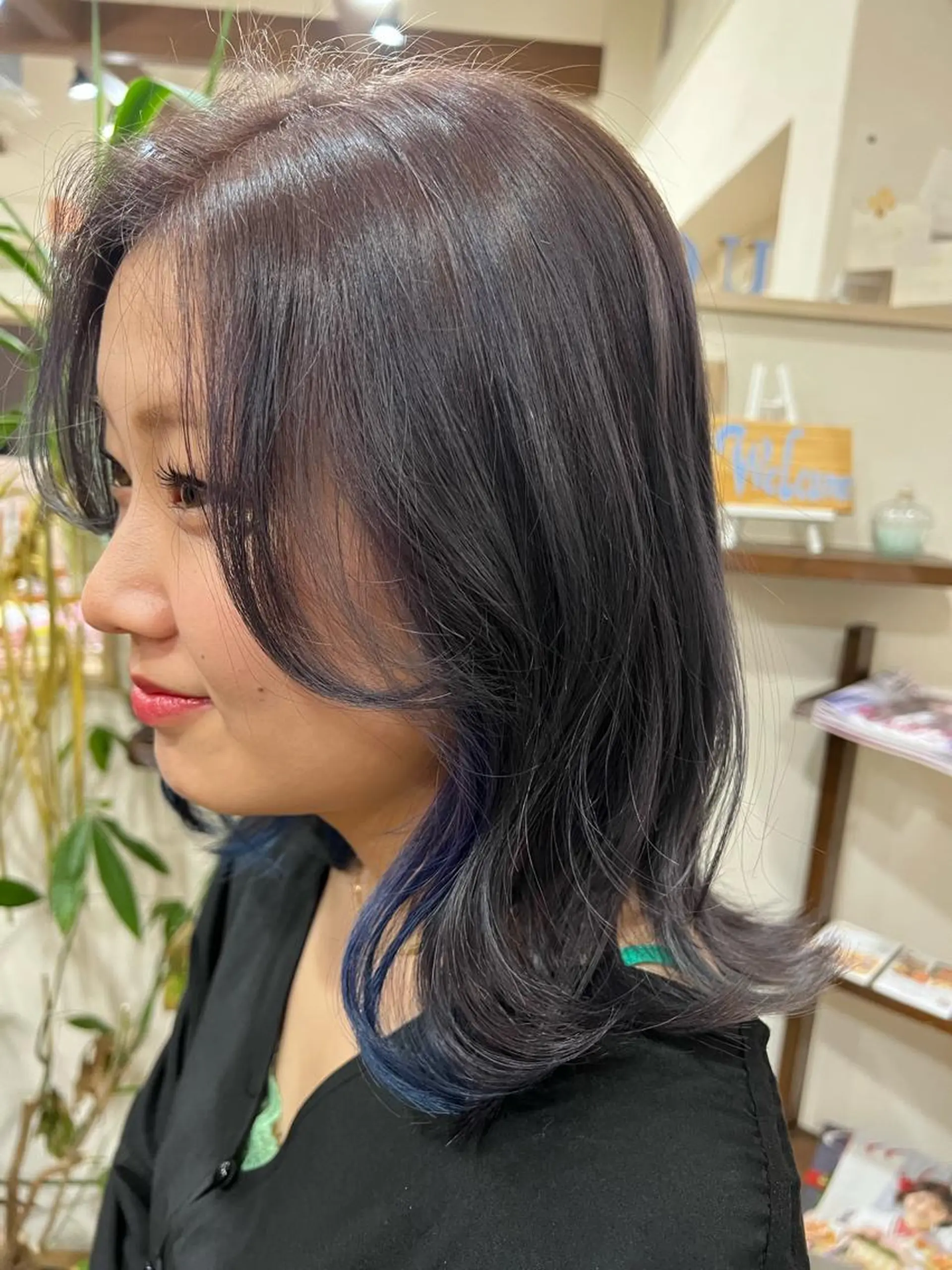 ミディアム カラー インナーカラー 仕上がり満足度 No.1池田篤史のヘアスタイル