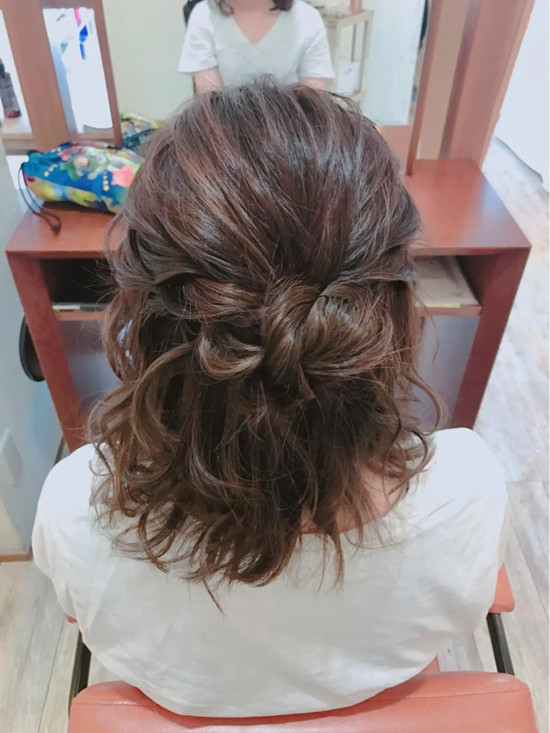 ヘアアレンジ 福永 里奈のヘアスタイル