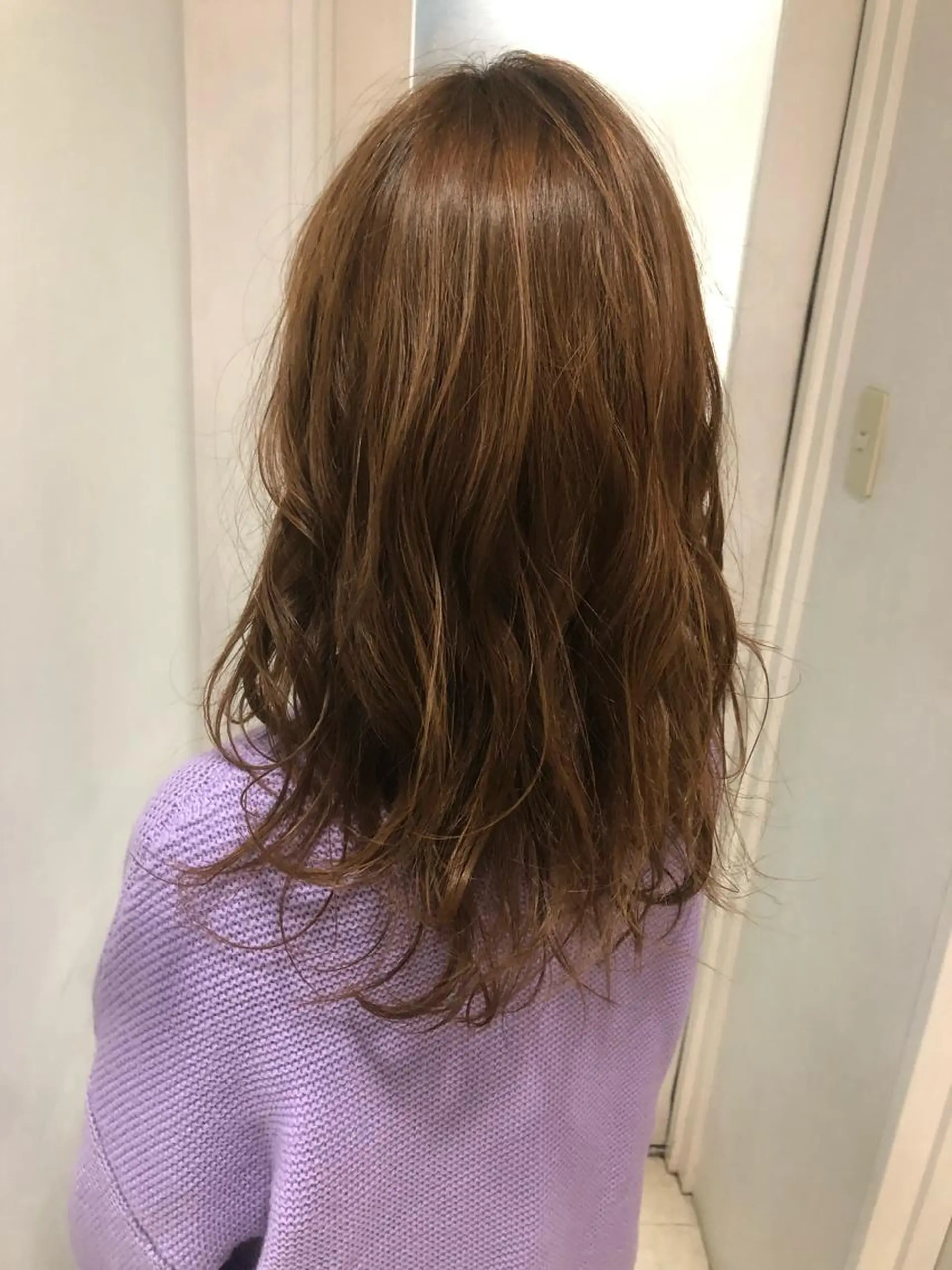 セミロング 藤田 遼のヘアスタイル