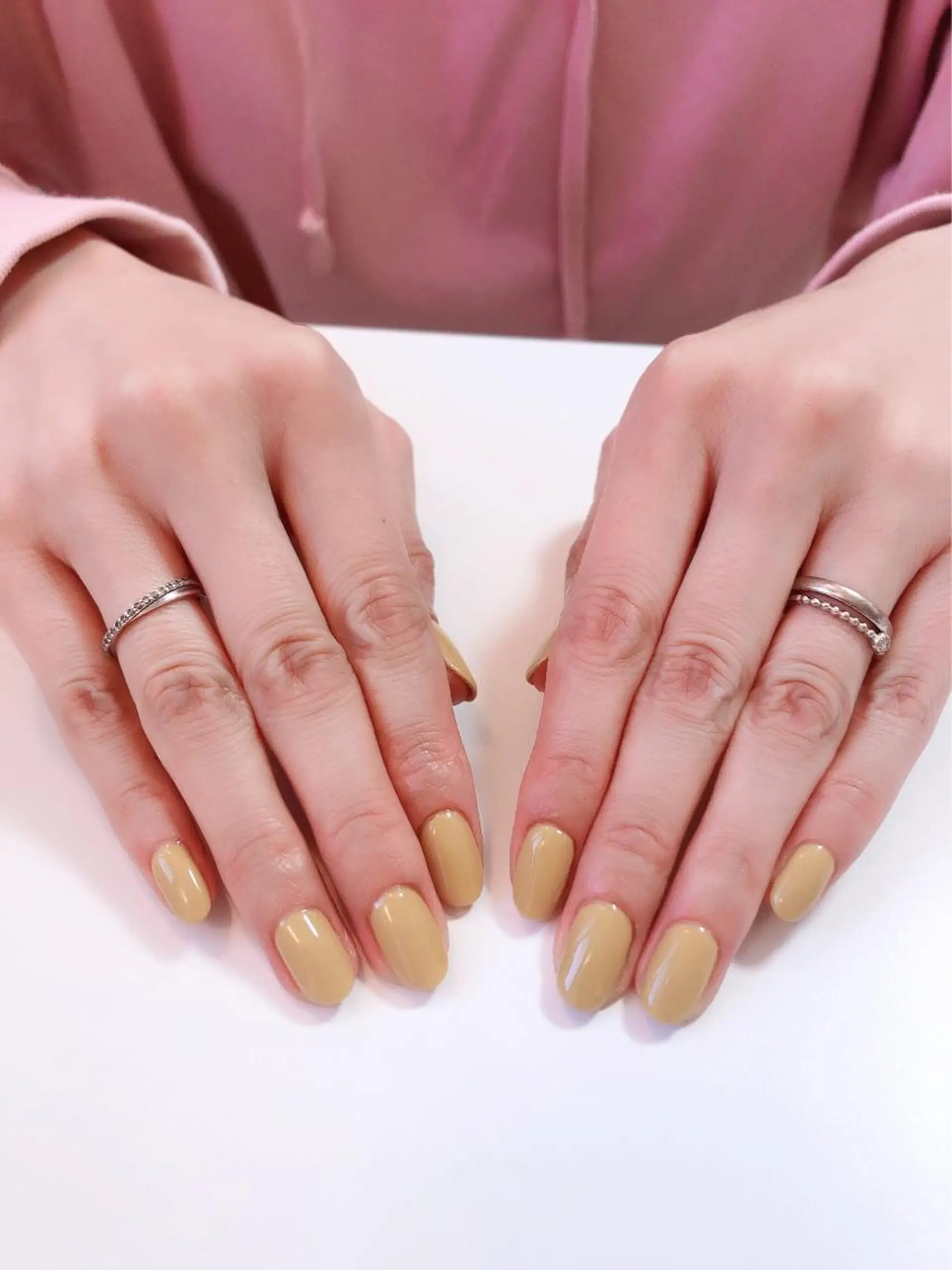 ネイル ワンカラーネイル 片平 恭子のマツエク・マツパデザイン