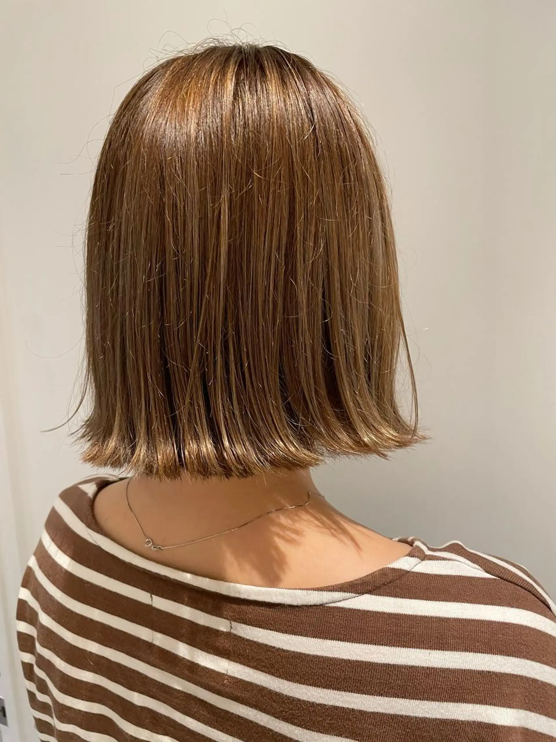 ミディアム カラー ベージュカラー ハイライトカラー ハイライト カット ヘアカラー トリートメント 中目黒🌼 🌼ハナのヘアスタイル