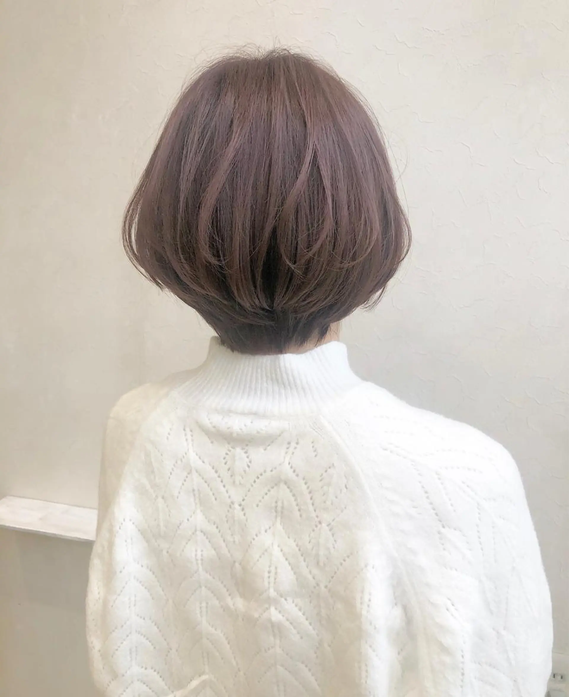 ショート カラー カット 縮毛矯正 トリートメント nakahara madokaのヘアスタイル