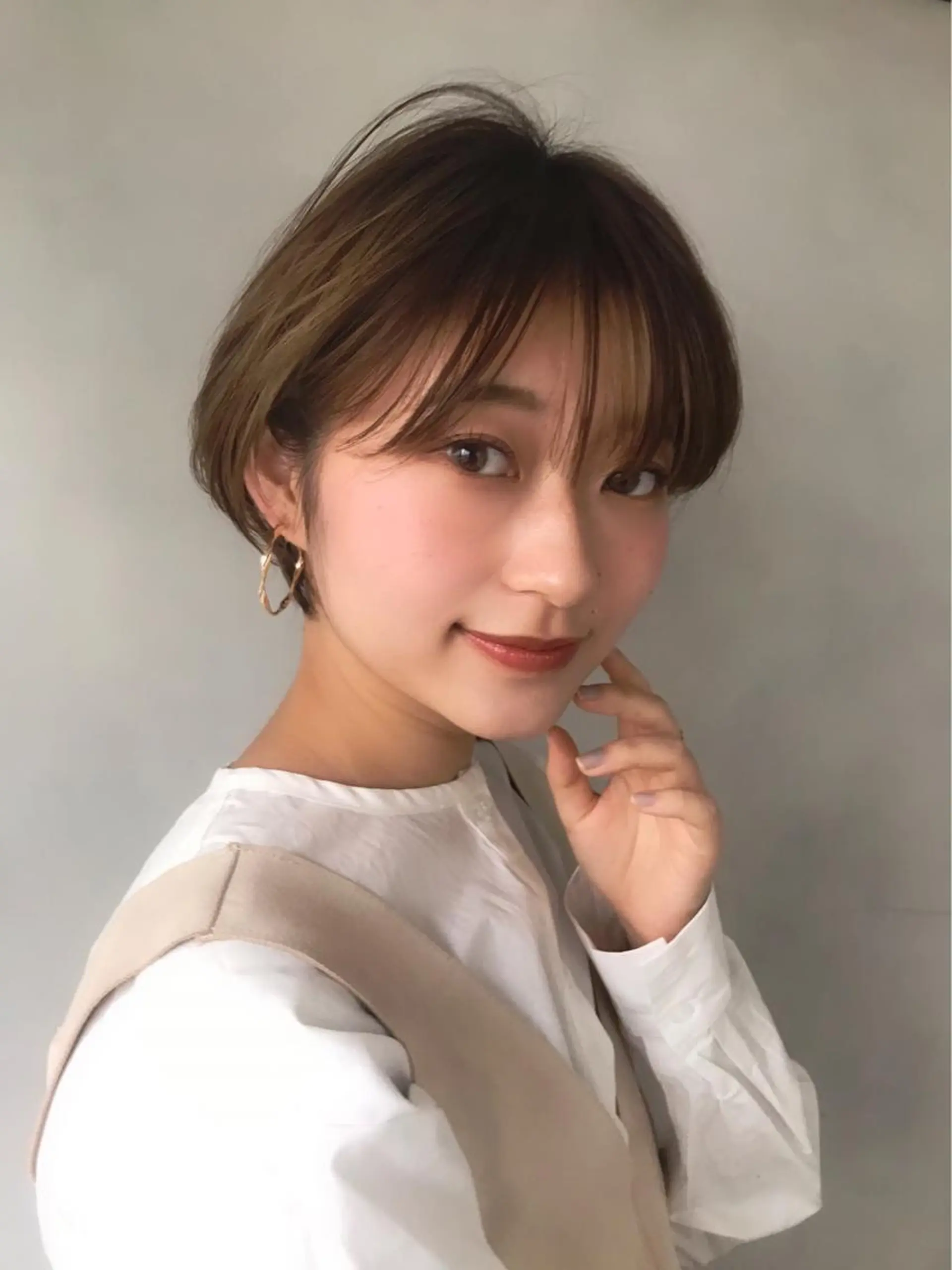 ショート カット トリートメント イメチェンカット✂️ 錦糸町佐藤店長のヘアスタイル