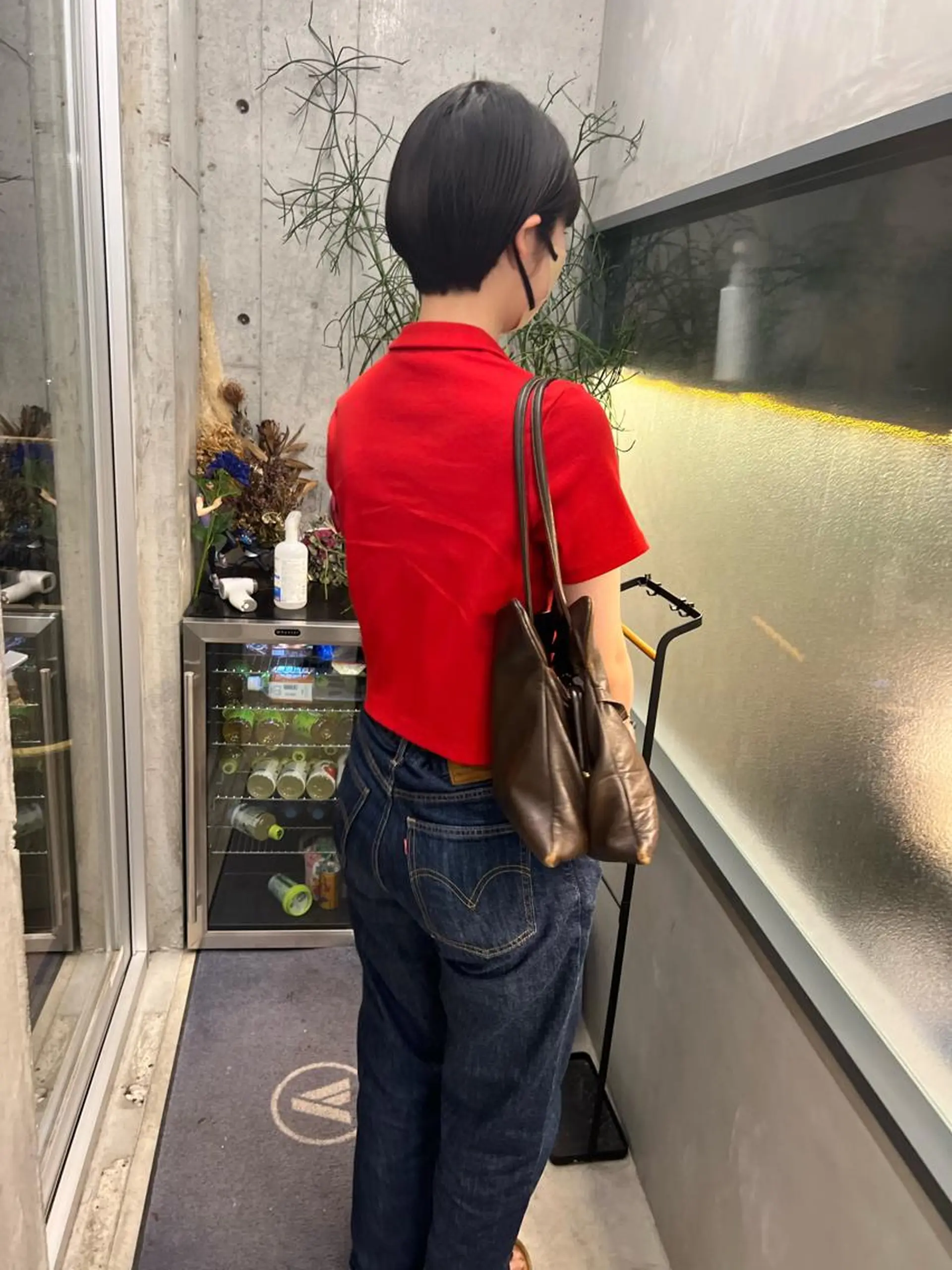 ショート 顔周りカット ショートヘア ワイドバング カット ヘアカラー トリートメント sakoda shunkiのヘアスタイル