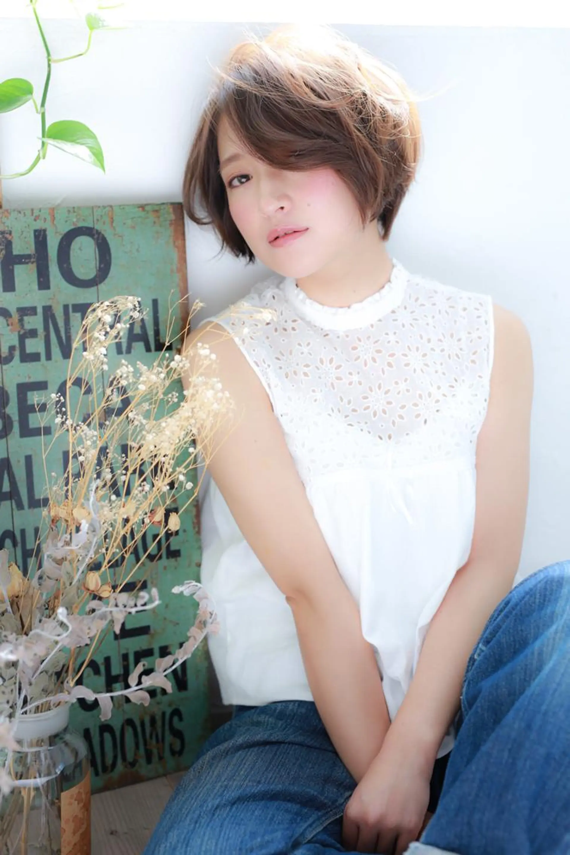 ショート カラー パーマ 【Annie】古賀  将のヘアスタイル