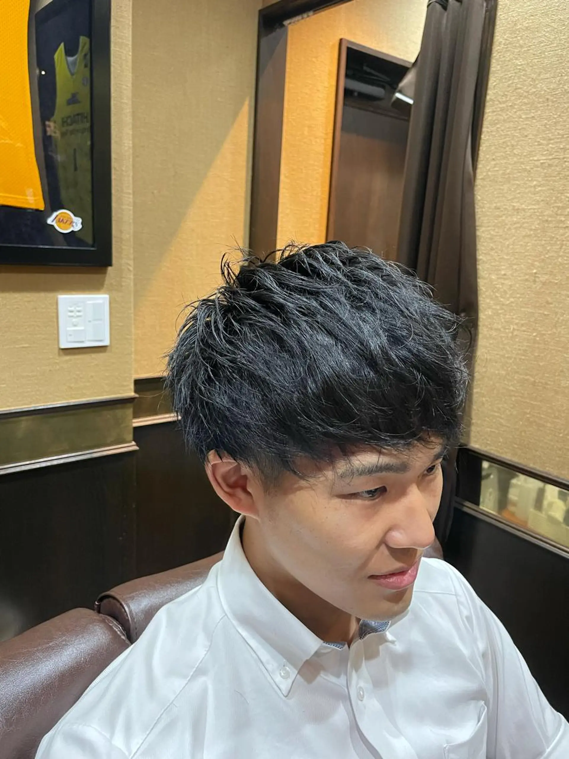 ショート メンズ マッシュ ヒロ銀座　小林 透真のヘアスタイル