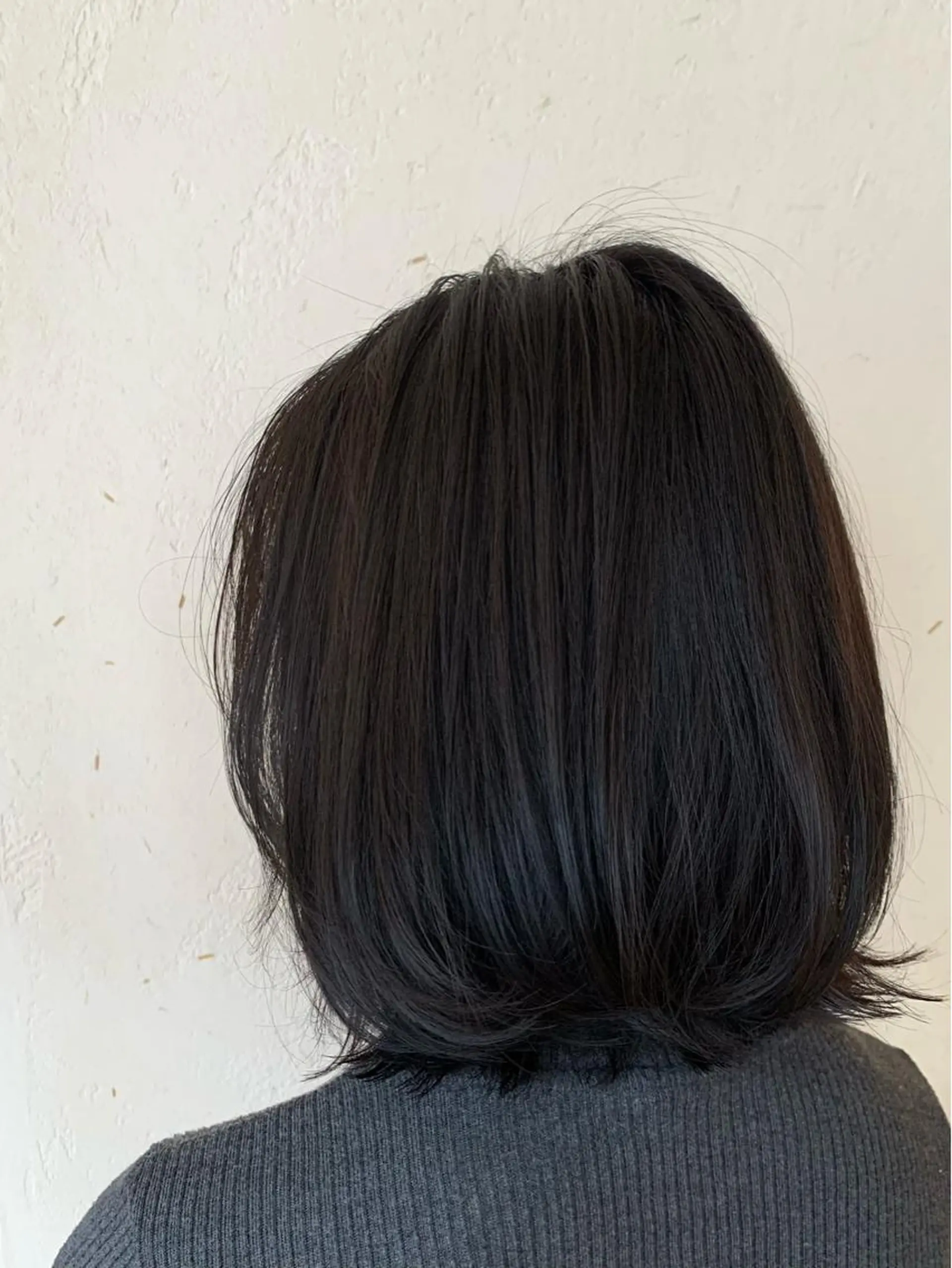 ミディアム 近鉄奈良 カラー　うのさくらのヘアスタイル