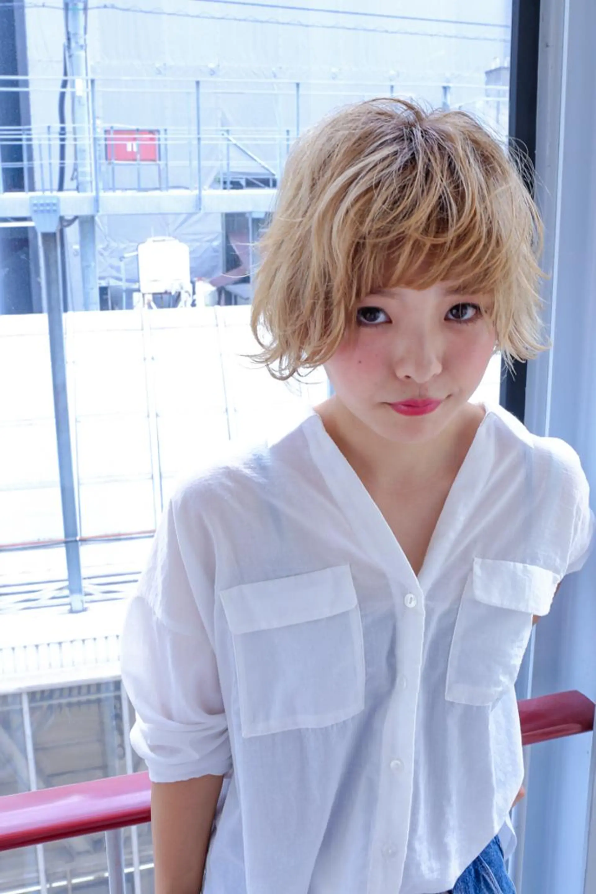 ショート カラー メンズヘア特化 崎田 成人のヘアスタイル