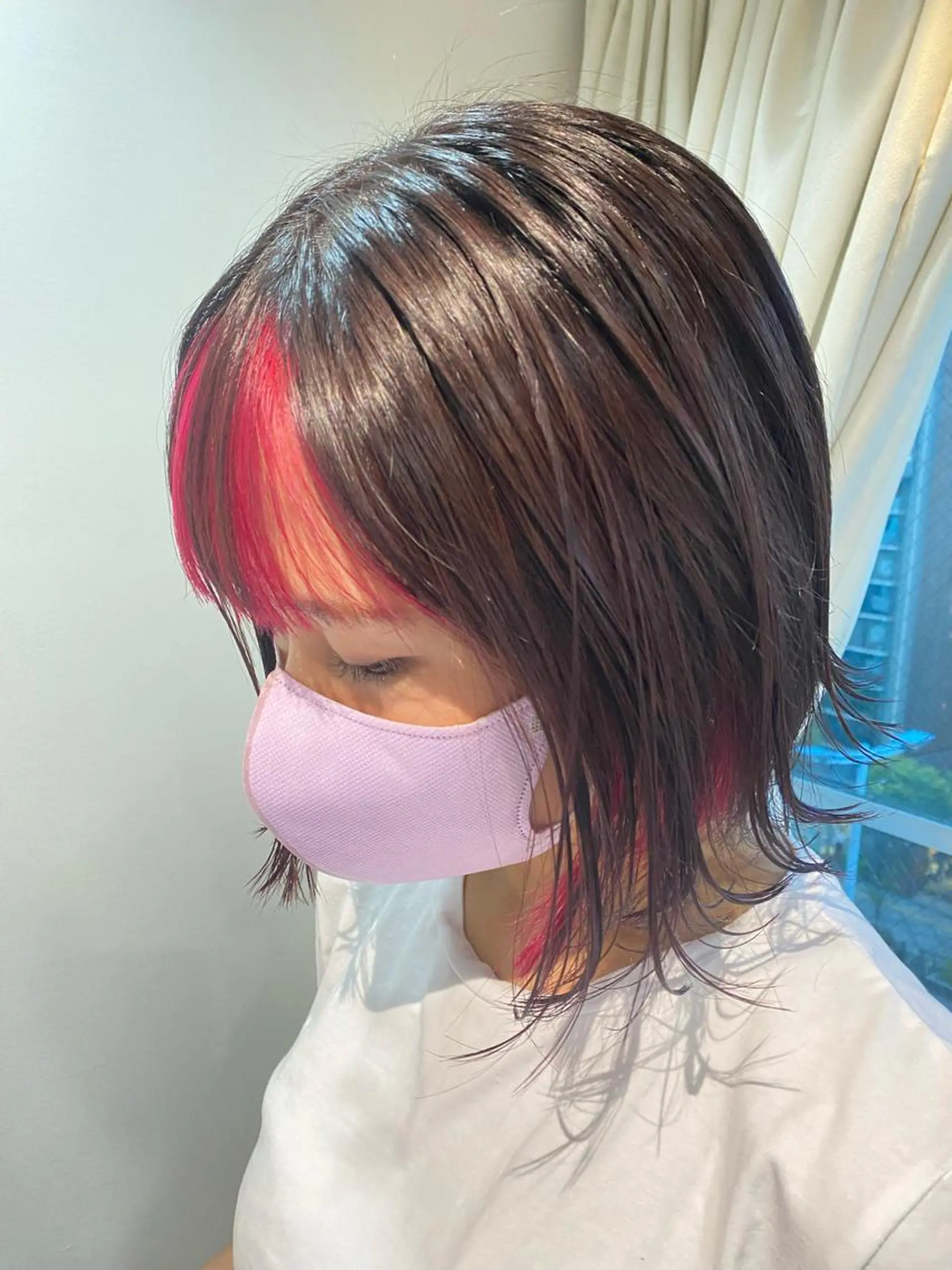 ミディアム ili 梅田のヘアスタイル