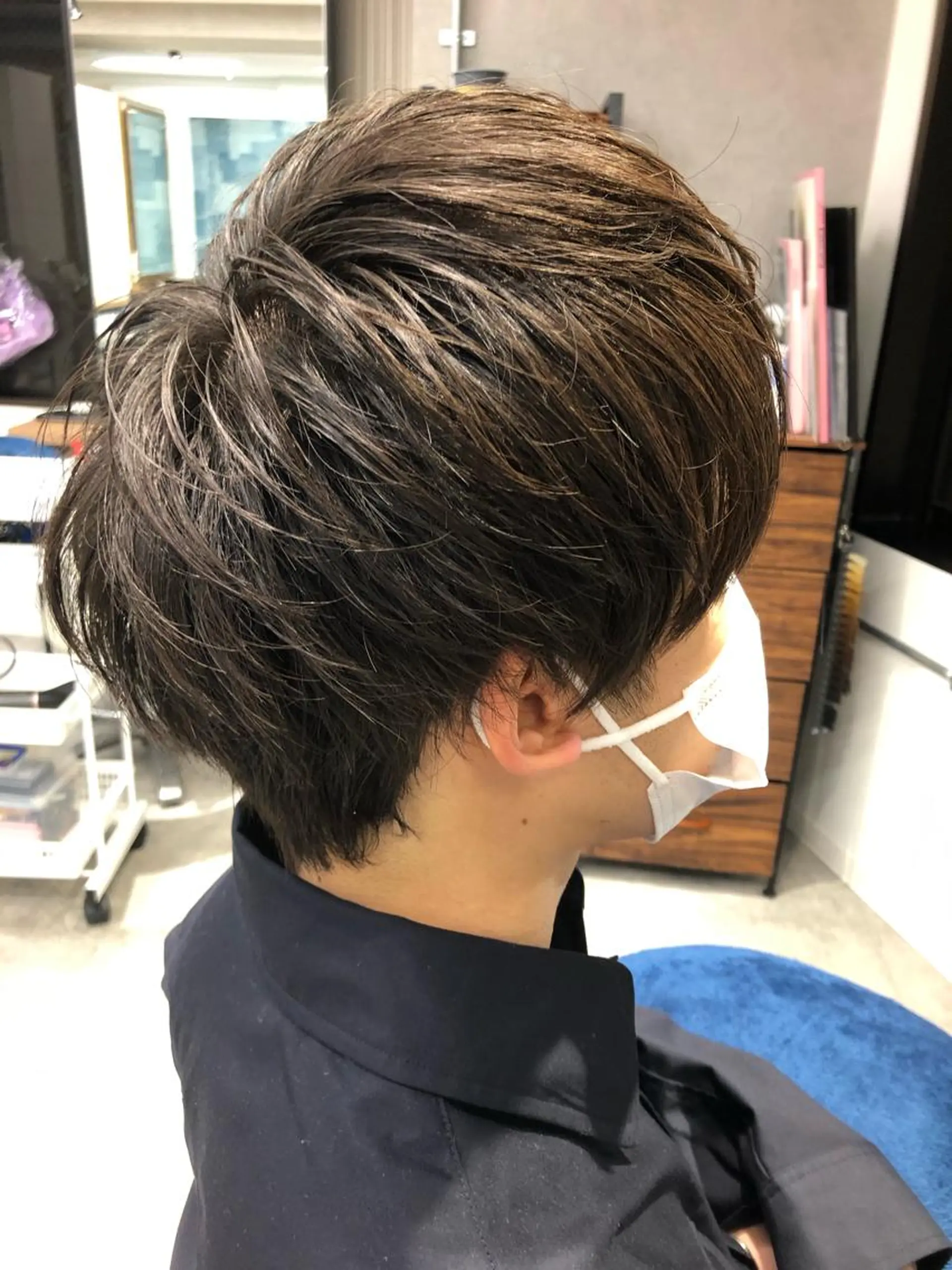 メンズ マッシュ 刈り上げ Noyヨシモト ヒロトのヘアスタイル