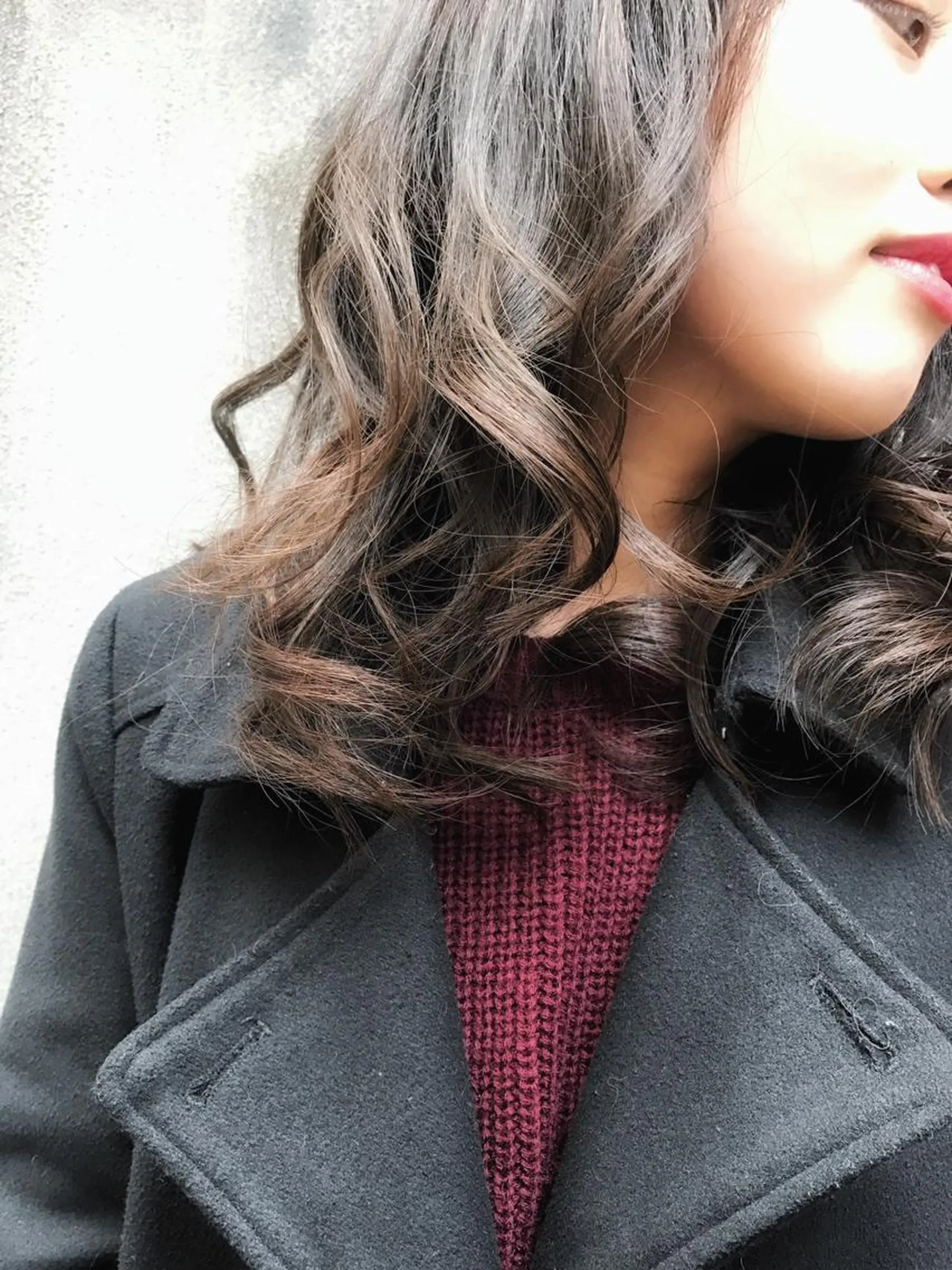 セミロング vato バトのヘアスタイル