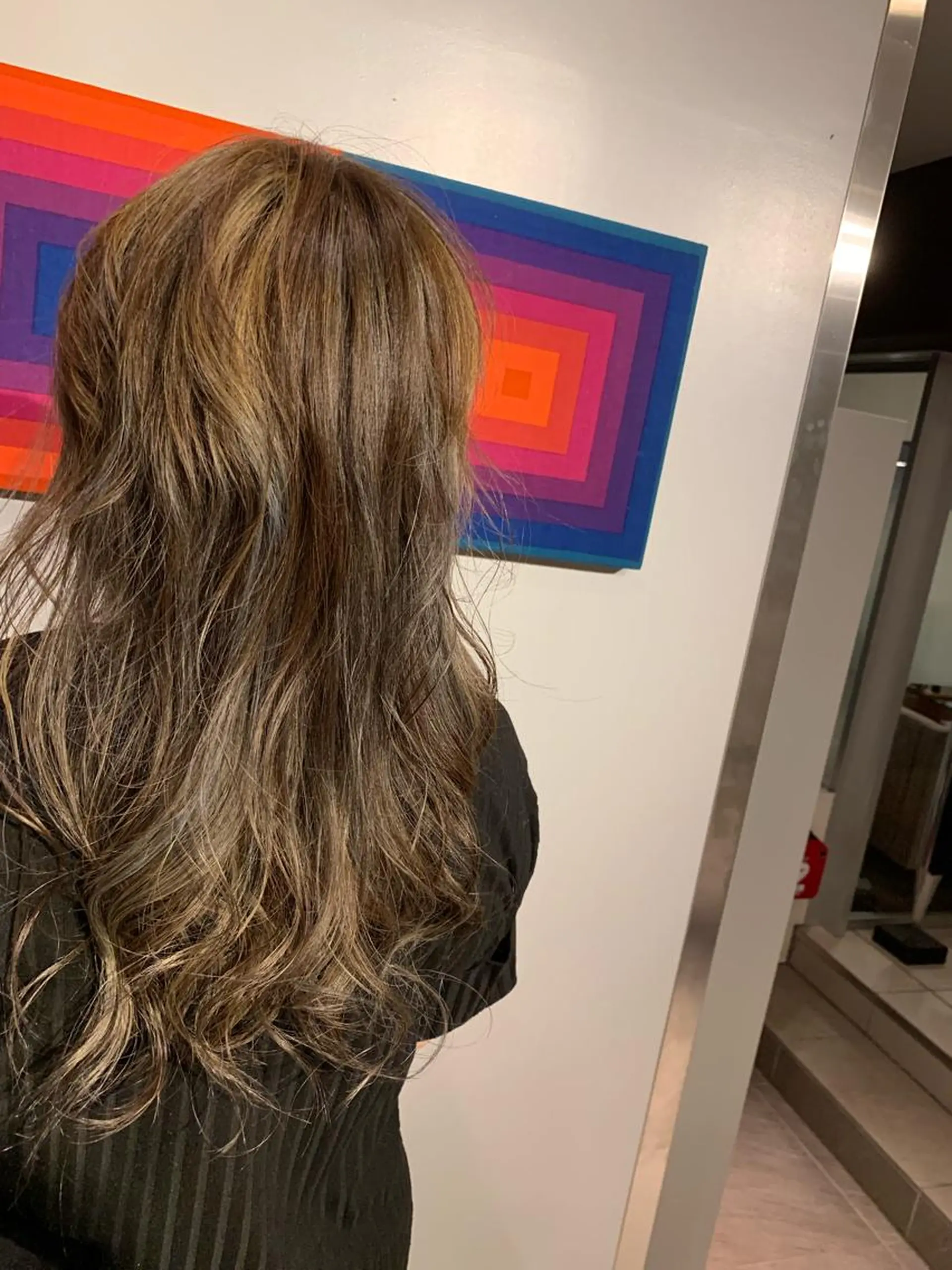 ロング カラー NAGONSTYLE 高塩知輝のヘアスタイル