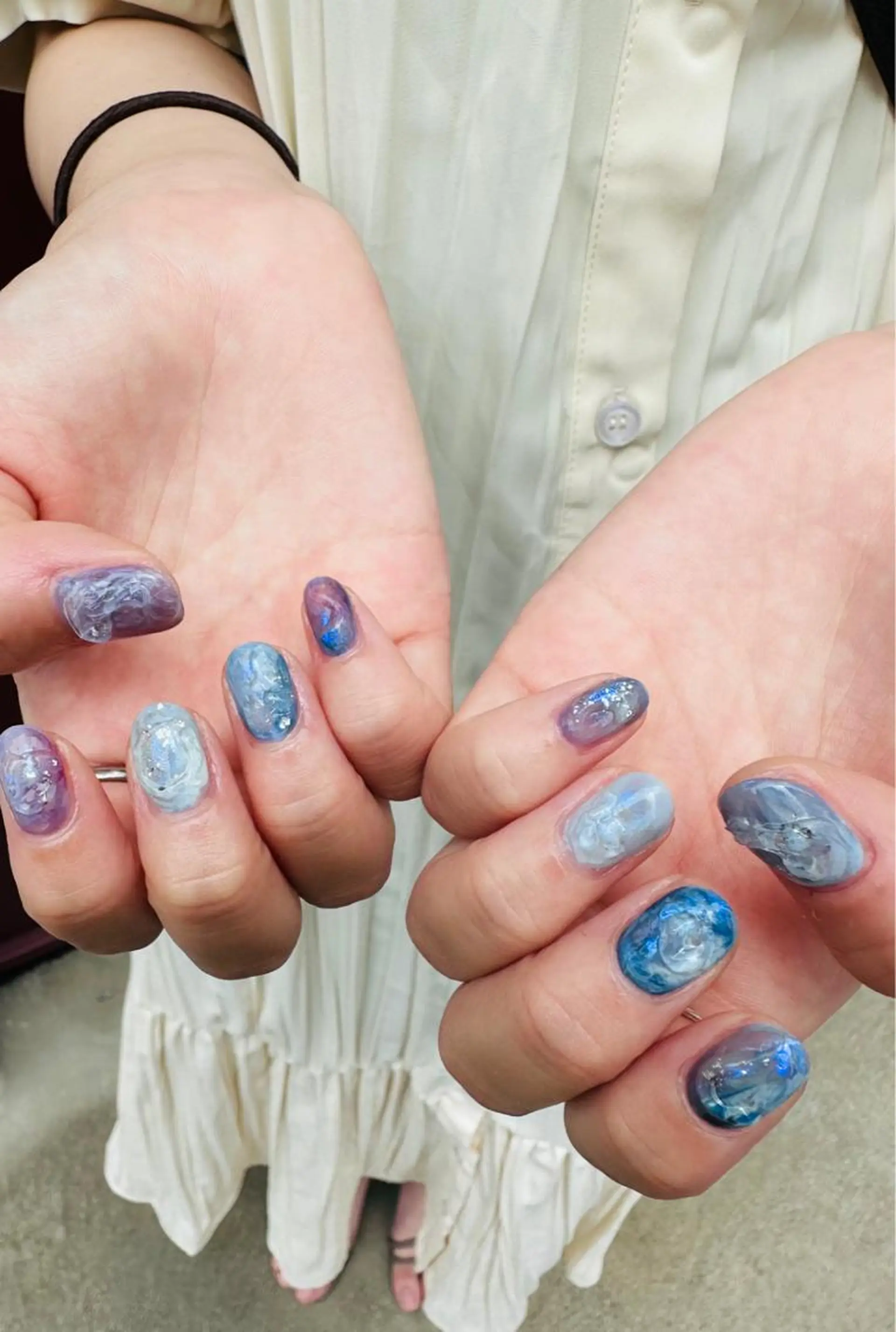 ネイル ニュアンスネイル ハンドネイル ハンドケア Atelier Ariのネイルデザイン