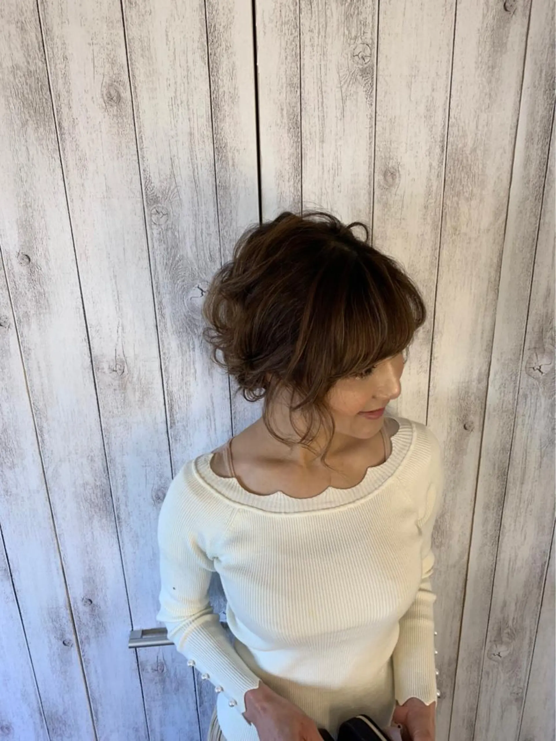 ショート カラー ヘアアレンジ hair make  Lucciのヘアスタイル