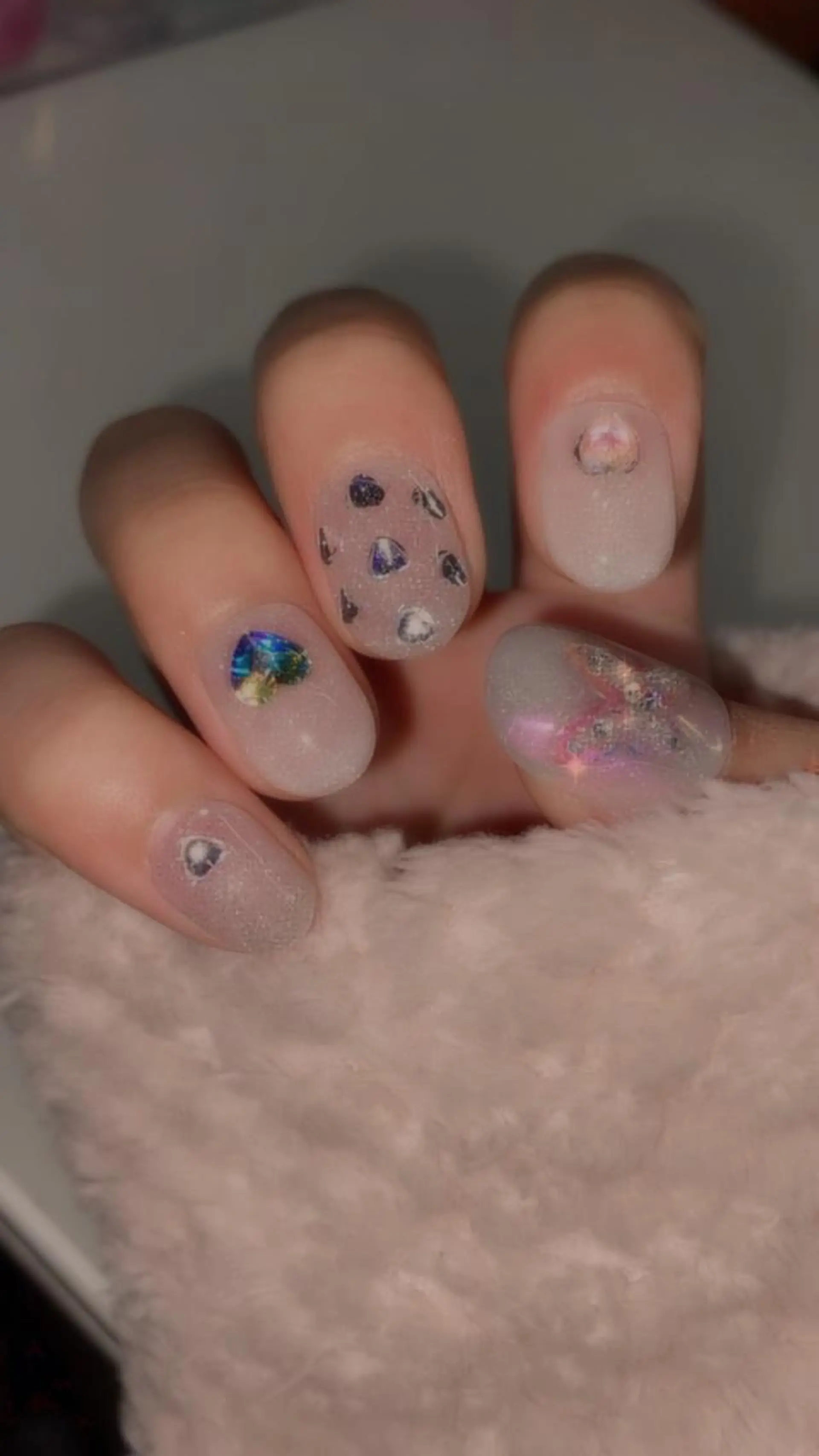 ネイル 田口 美奈のヘアスタイル