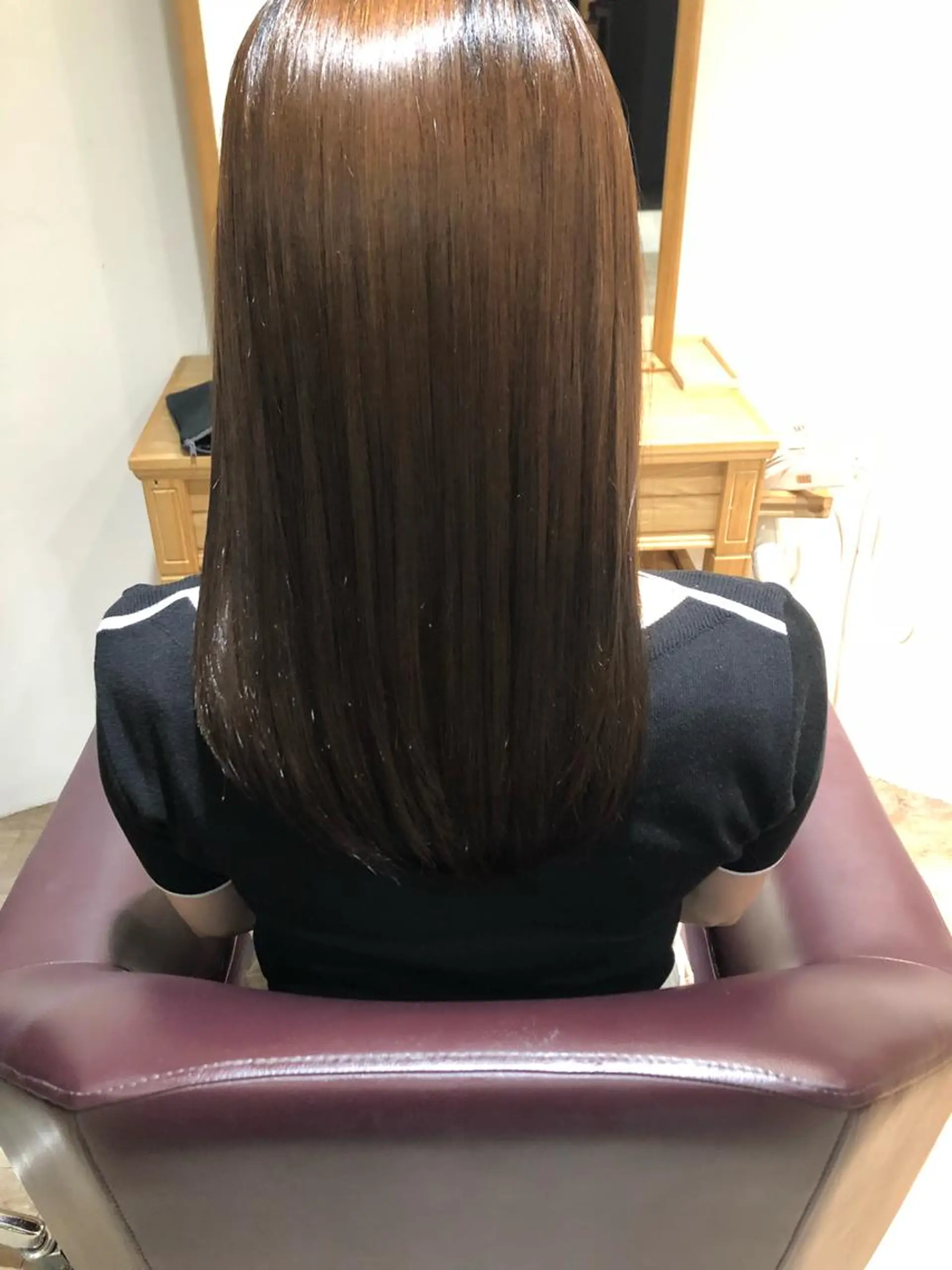 セミロング トリートメント 髪質改善 MAKIのヘアスタイル