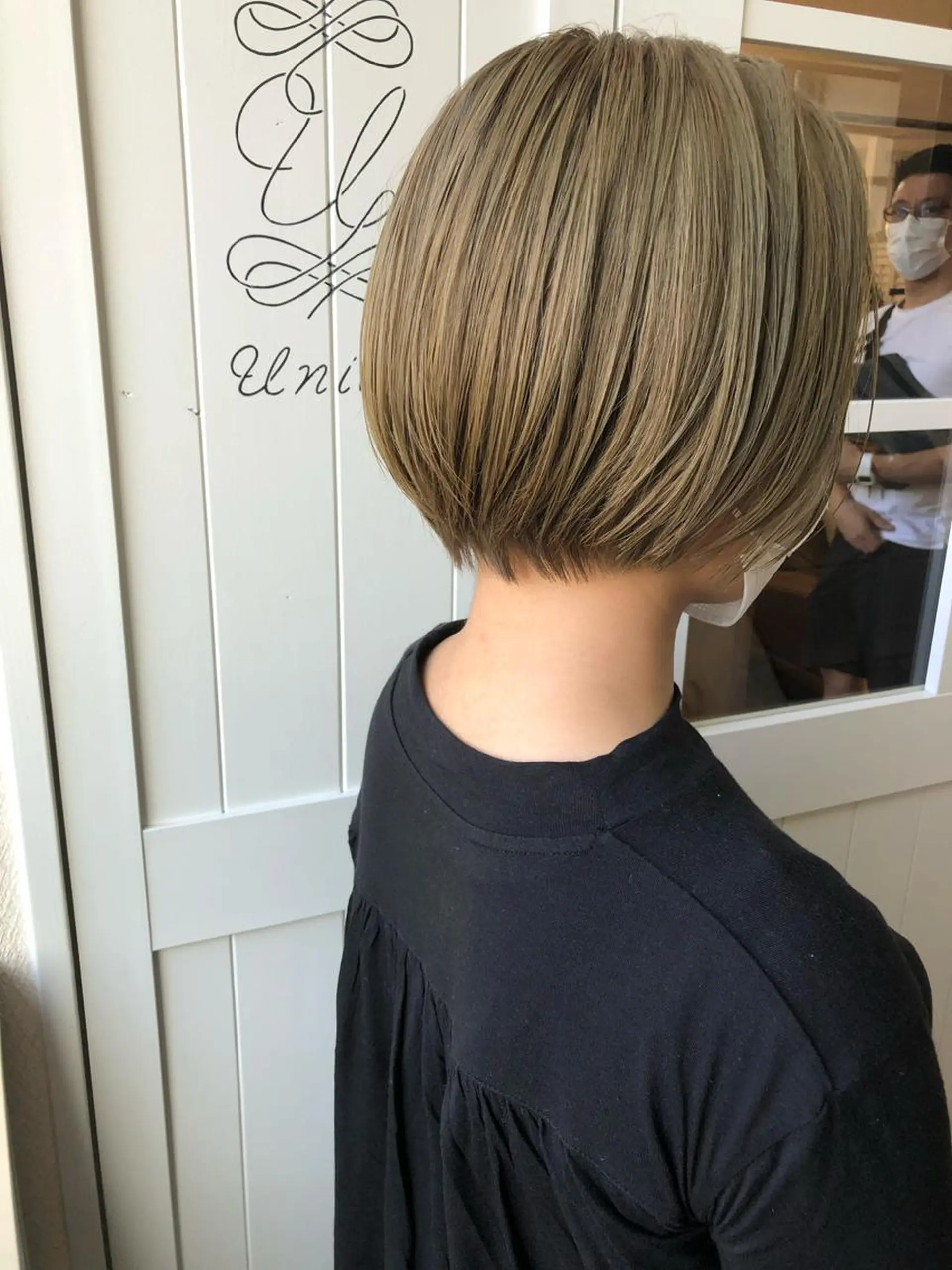 ミディアム カラー ボブ カット ヘアカラー トリートメント 小木曽智美 /ボブ/ショートのヘアスタイル