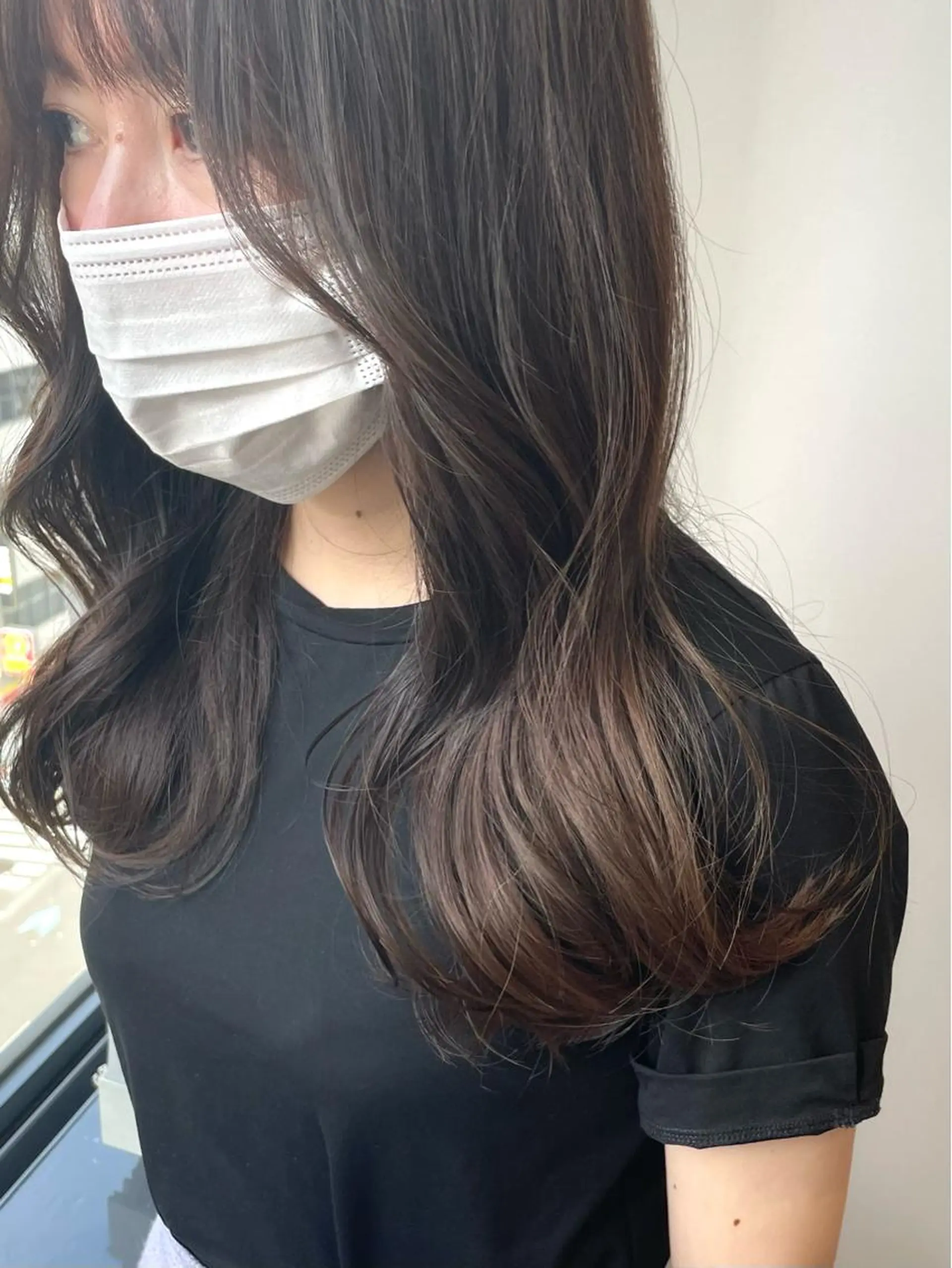 ロング カラー レイヤーカット モデルさん募集中IT byALBUM八王子のヘアスタイル