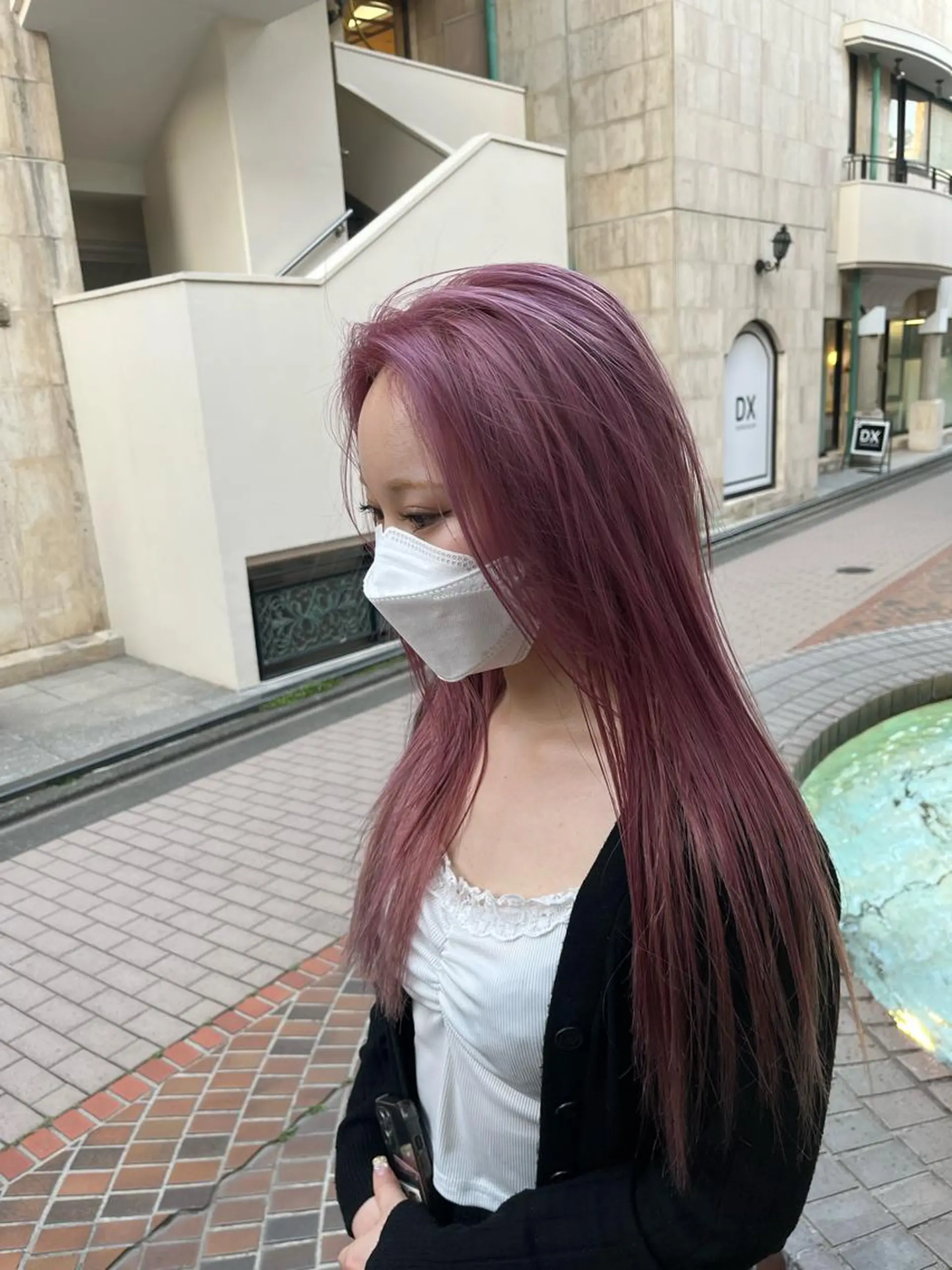ロング カラー ピンクカラー カット ヘアカラー トリートメント ✨メンズスタイル✨ Daiのヘアスタイル