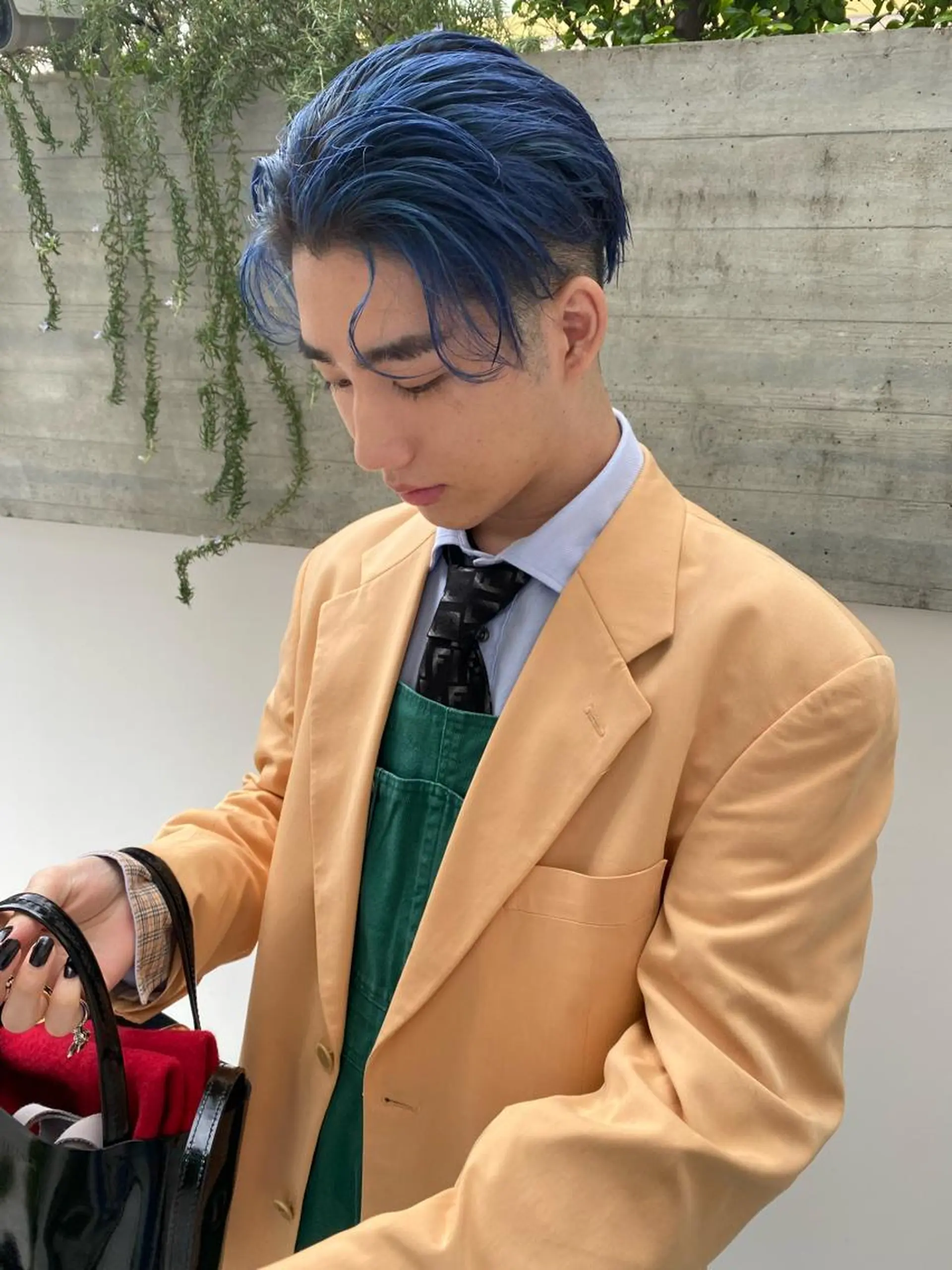 カラー メンズ カット ヘアカラー パーマ、髪質改善 カズマのヘアスタイル