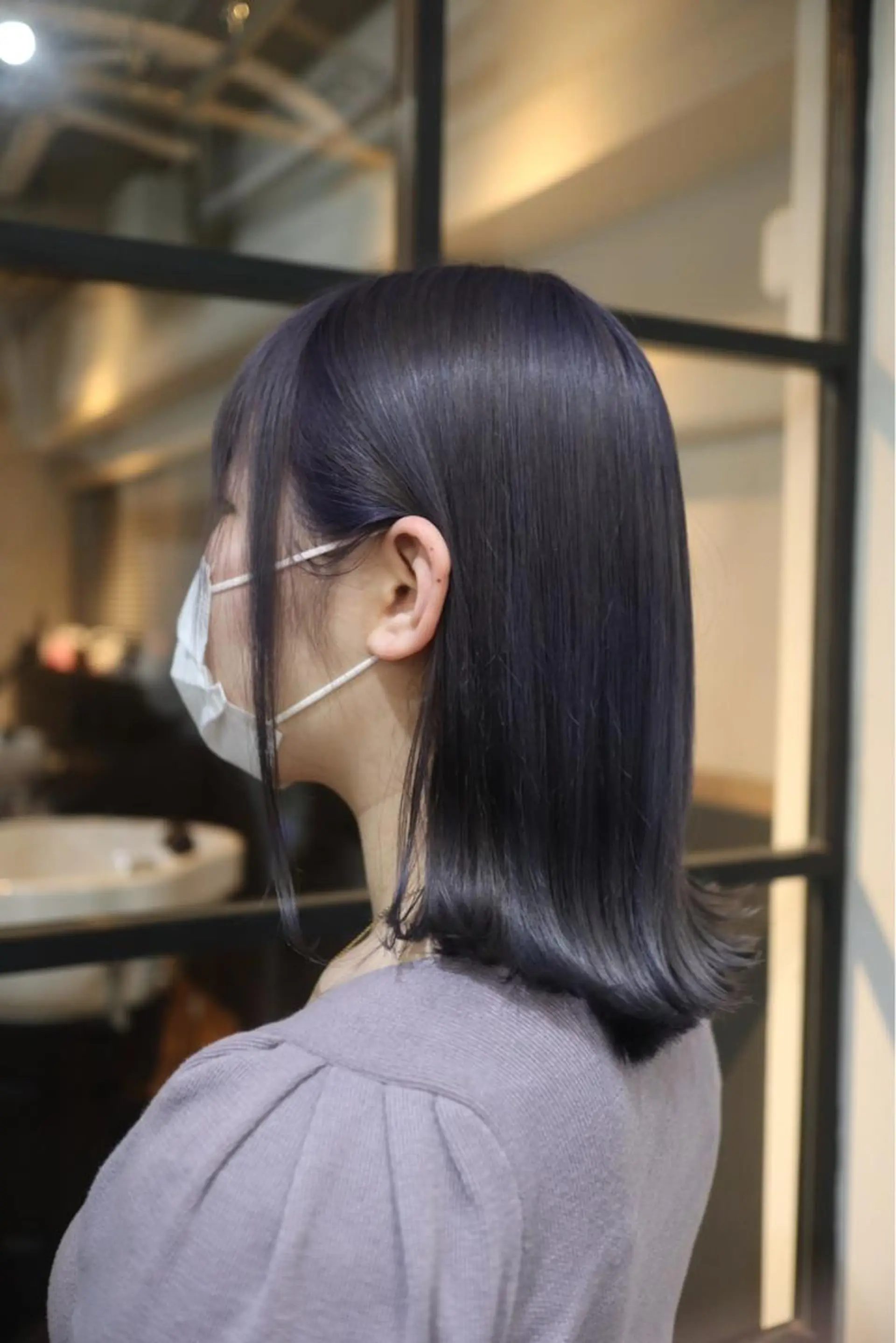 ミディアム カット ヘアカラー トリートメント ✨池袋ブリーチ特化 Hibiki✨のヘアスタイル