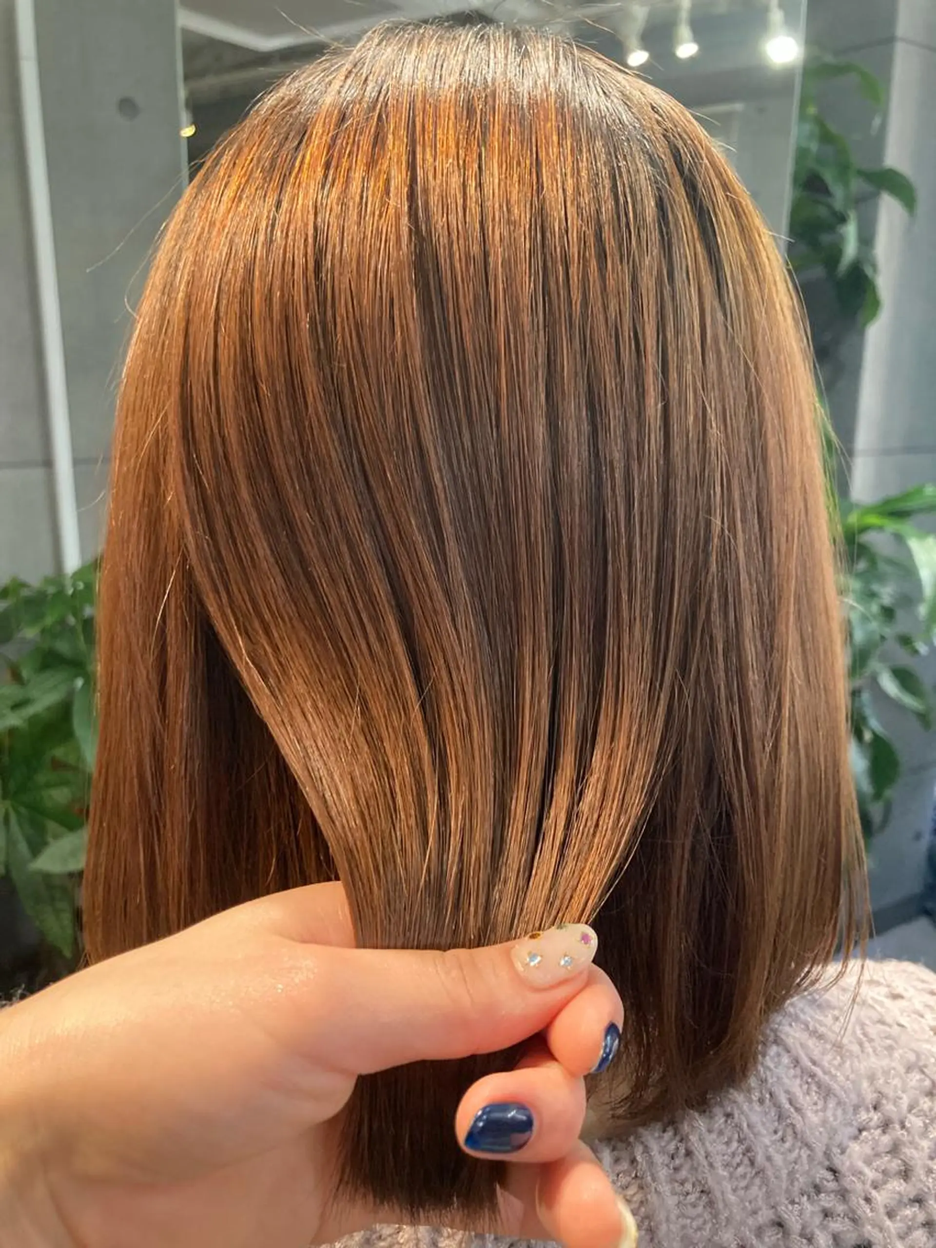 ミディアム 髪質改善☺︎縮毛矯正 ふじい まりんのヘアスタイル