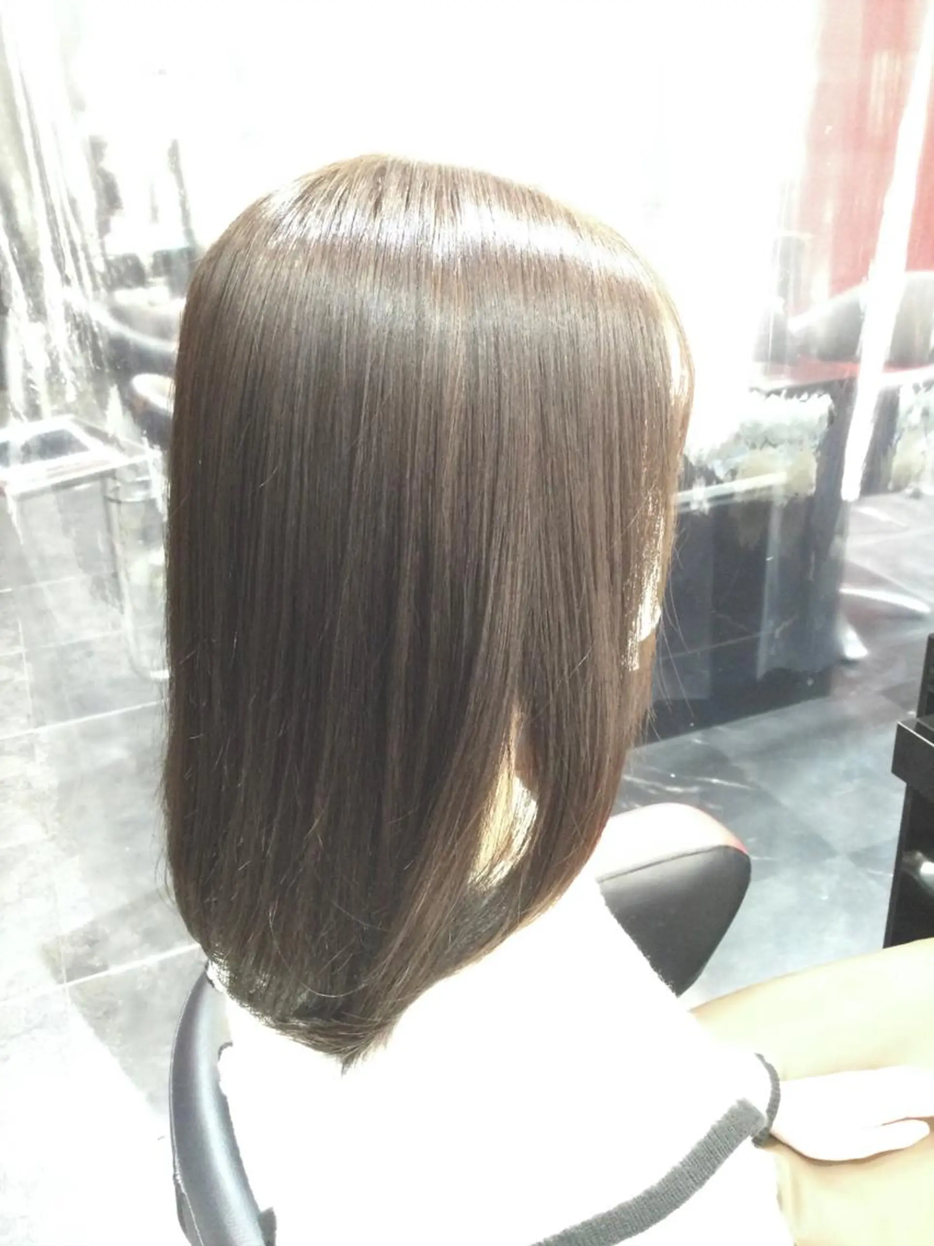 ミディアム カラー Annon プライベートサロンのヘアスタイル