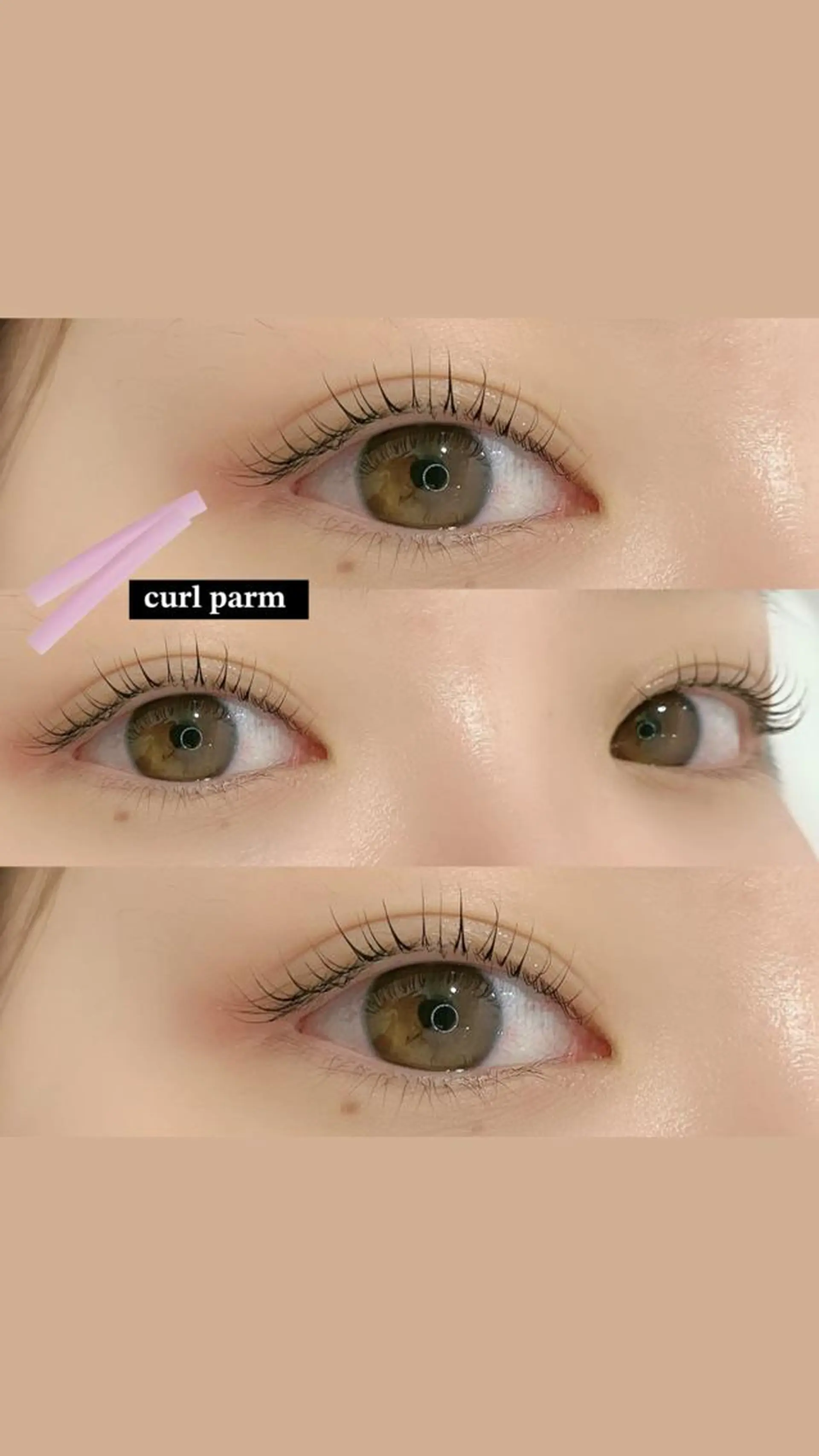 マツエク・マツパ まつげパーマ 一重×まつ毛パーマ miiia lashのマツエク・マツパデザイン