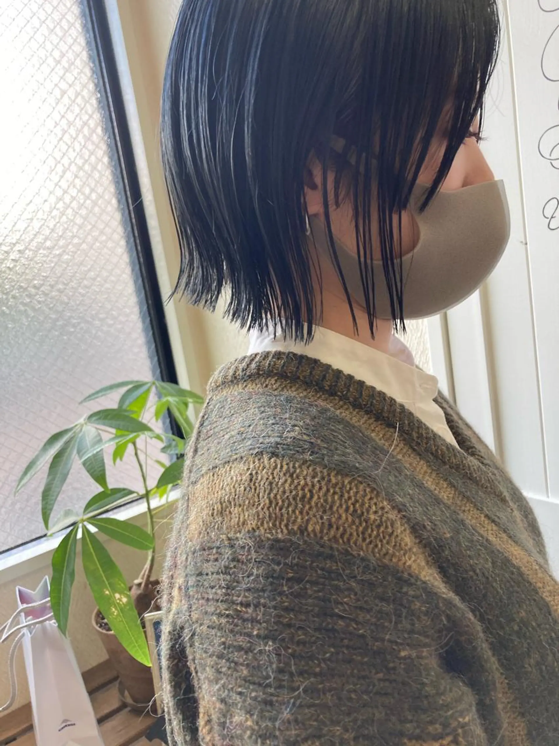 ミディアム カラー ボブ カット ヘアカラー トリートメント 小木曽智美 /ボブ/ショートのヘアスタイル