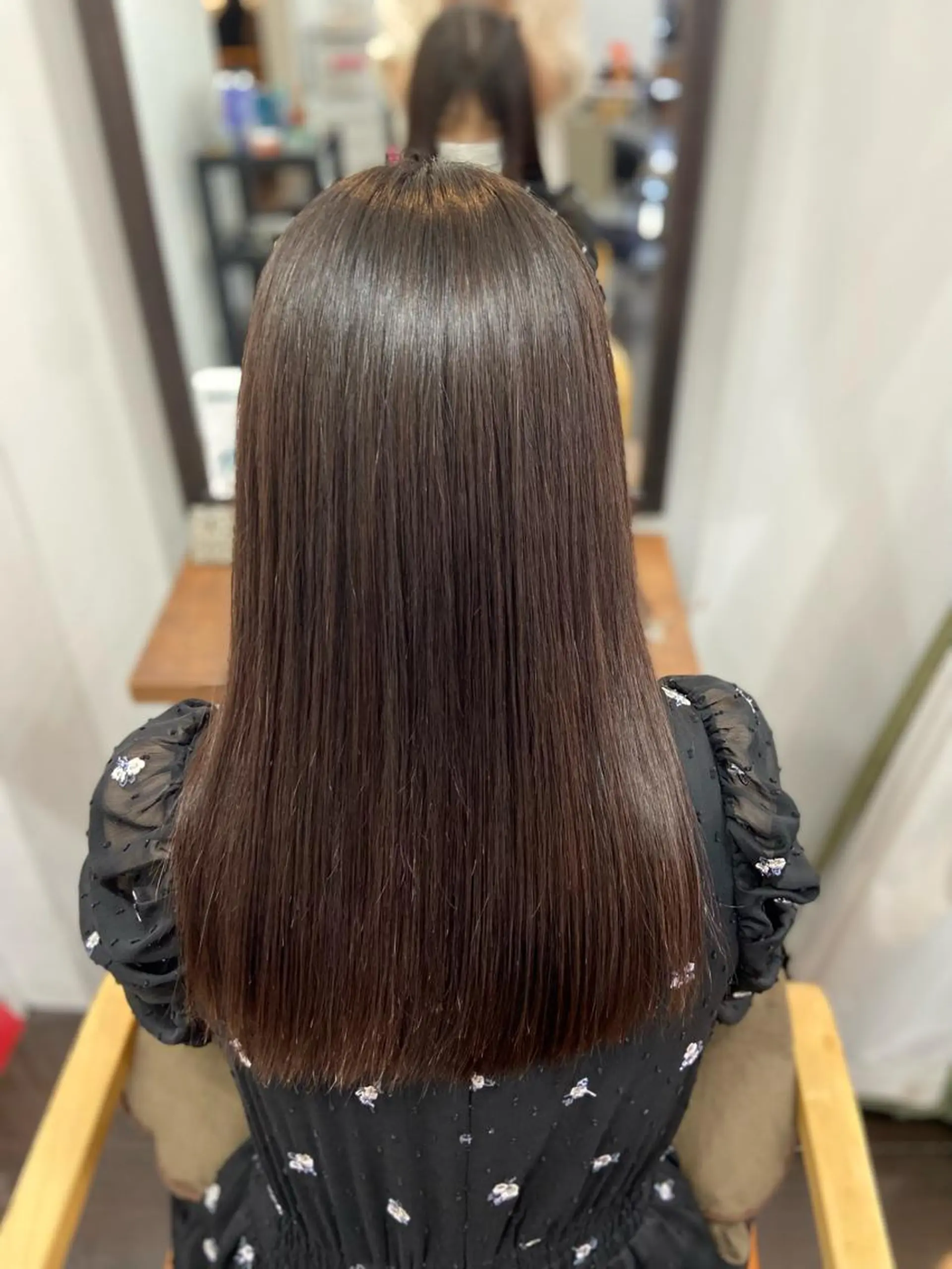 ロング 縮毛矯正 トリートメント 縮毛矯正 ヘアセット 🌷名駅/髪質改善 ヘアセット/モネ🌷のヘアスタイル