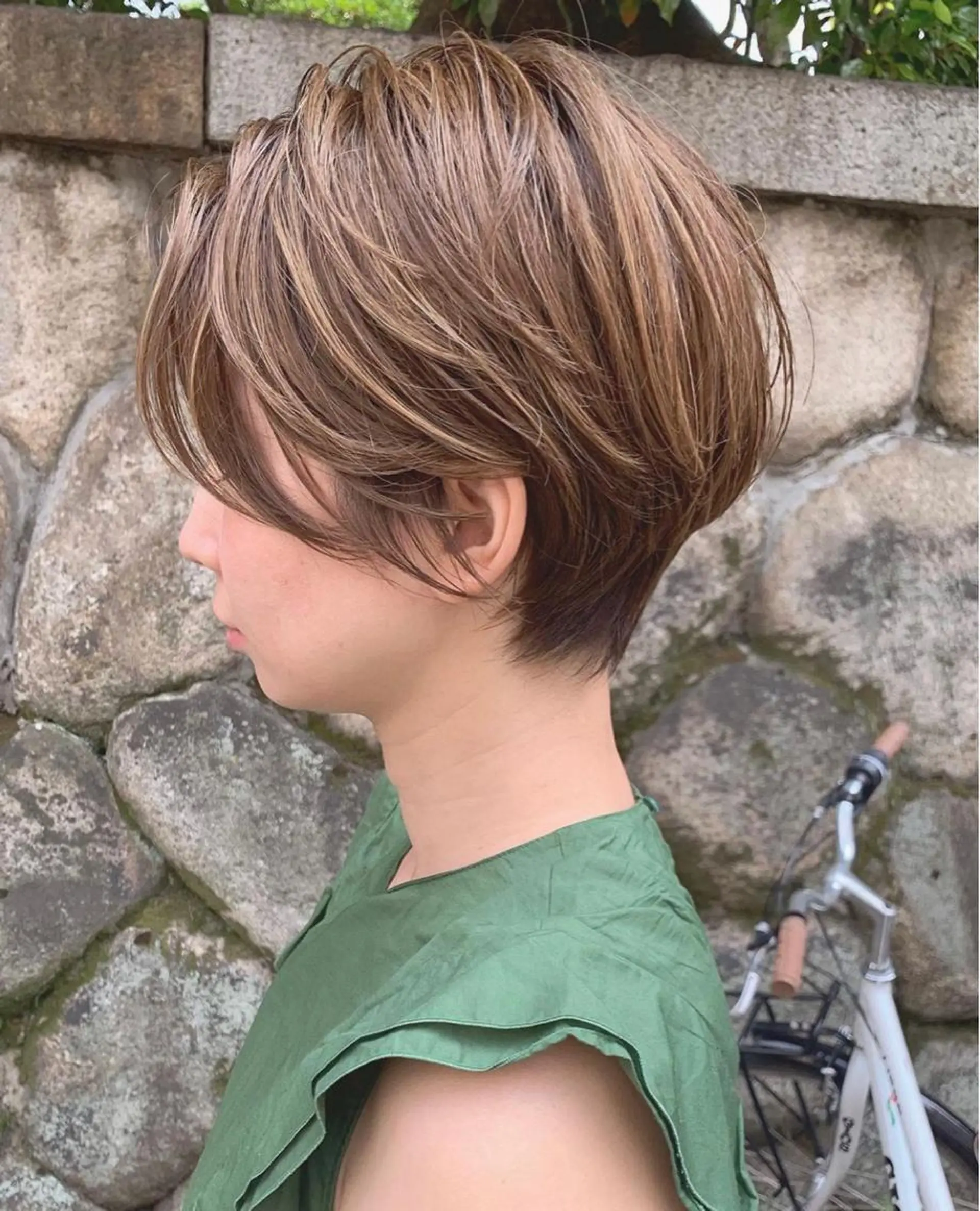 ショート 堀井 菜月のヘアスタイル