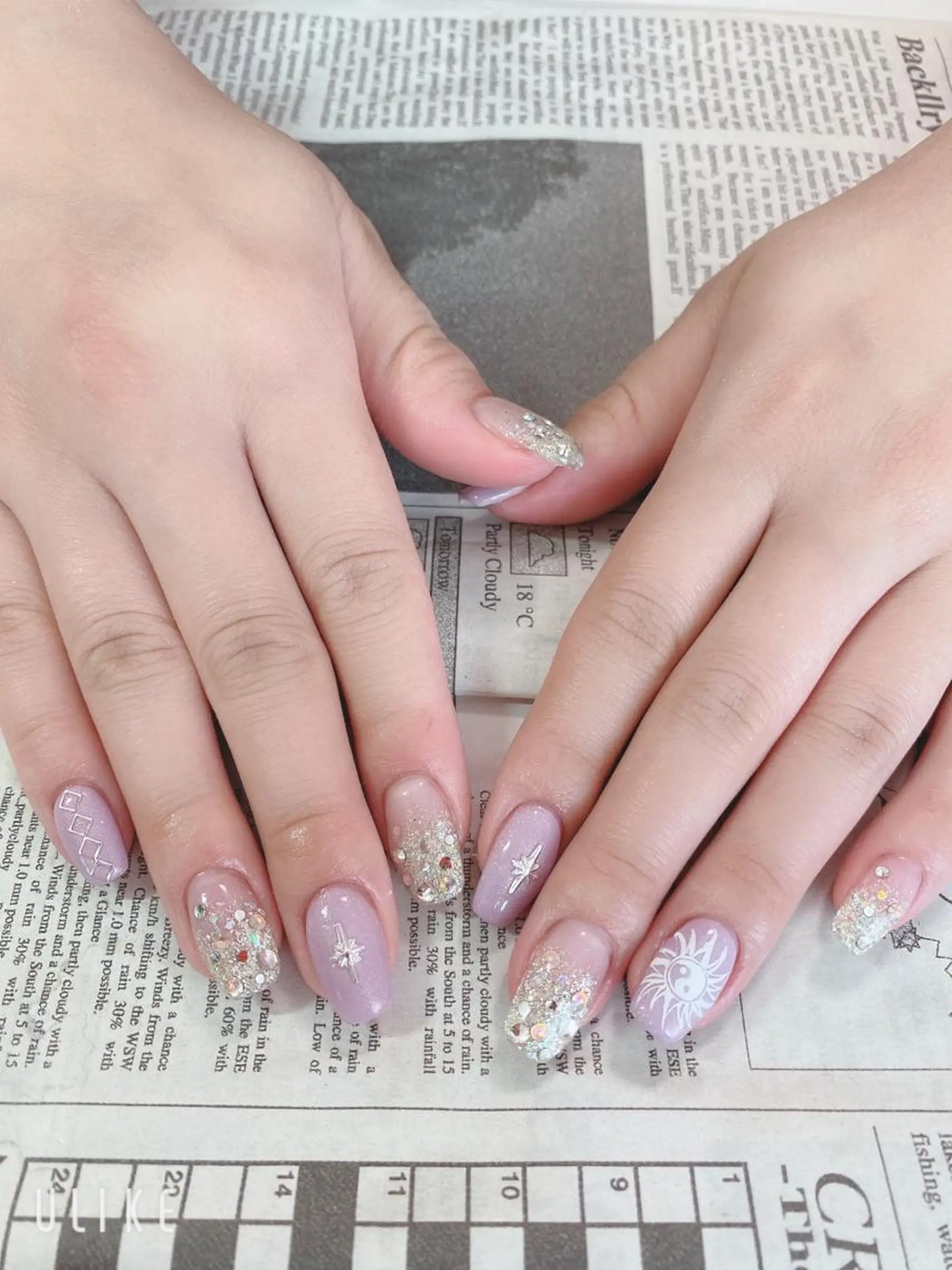 ネイル ハンドネイル ハンドケア 森山 舞のネイルデザイン