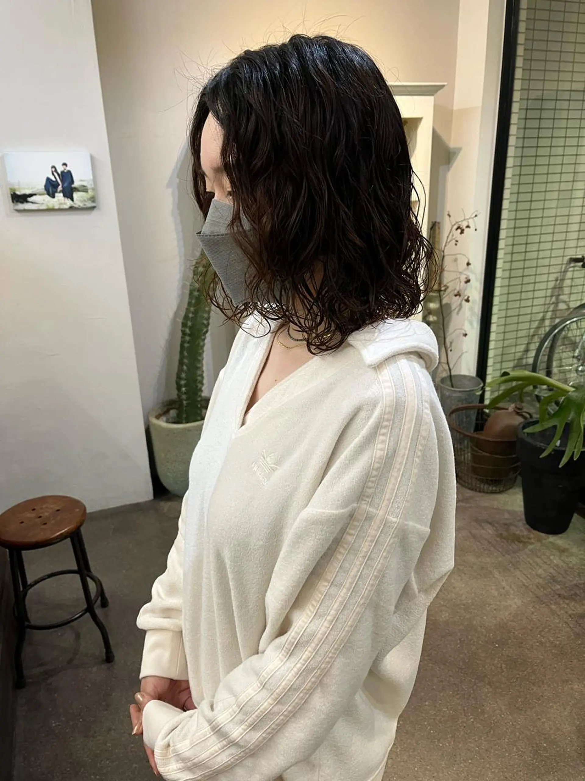 ミディアム 宮腰 瑠果のヘアスタイル