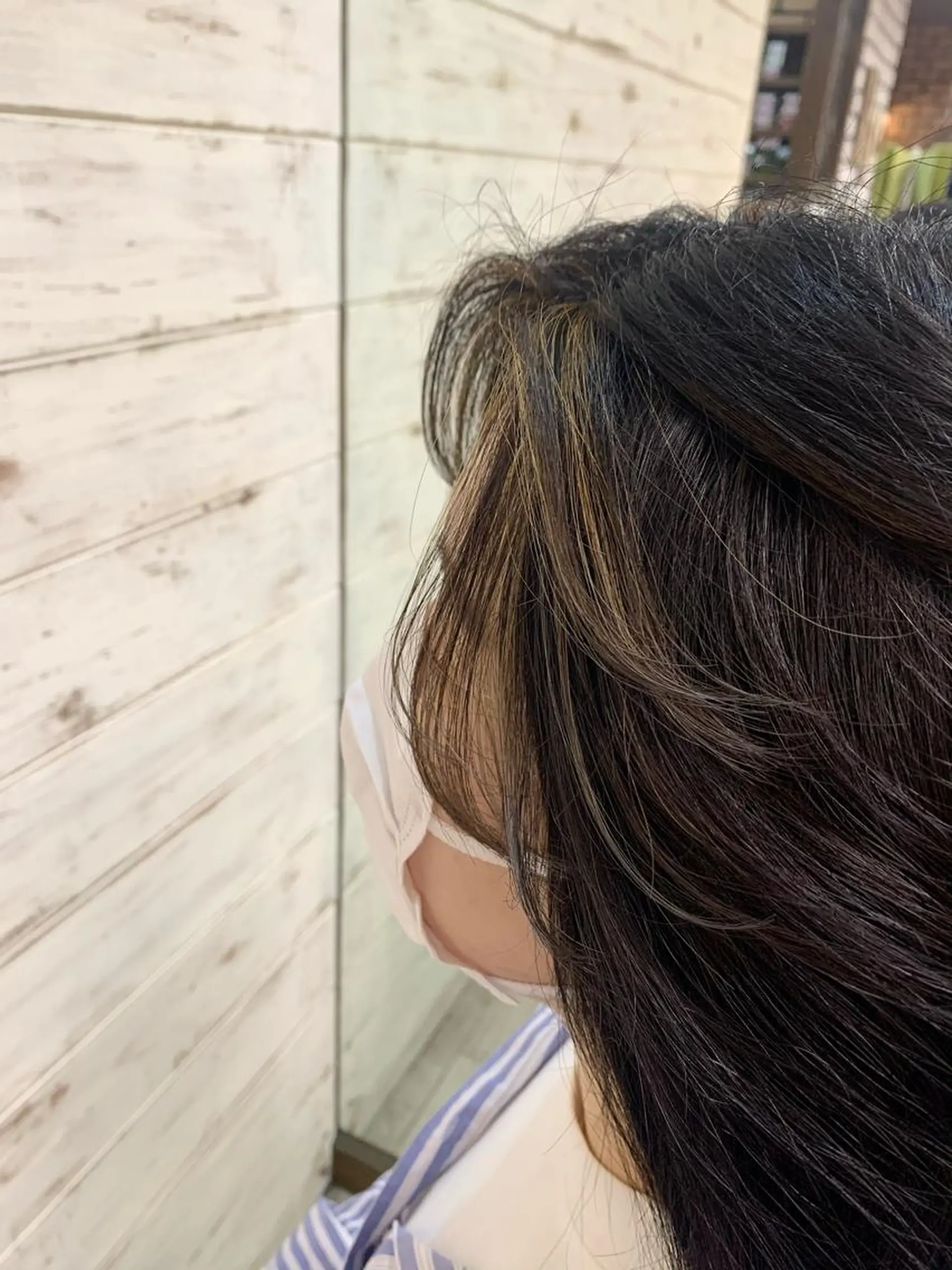 セミロング カラー ヘアアレンジ 🫧ヒシダアキ taboo.i🫧のヘアスタイル