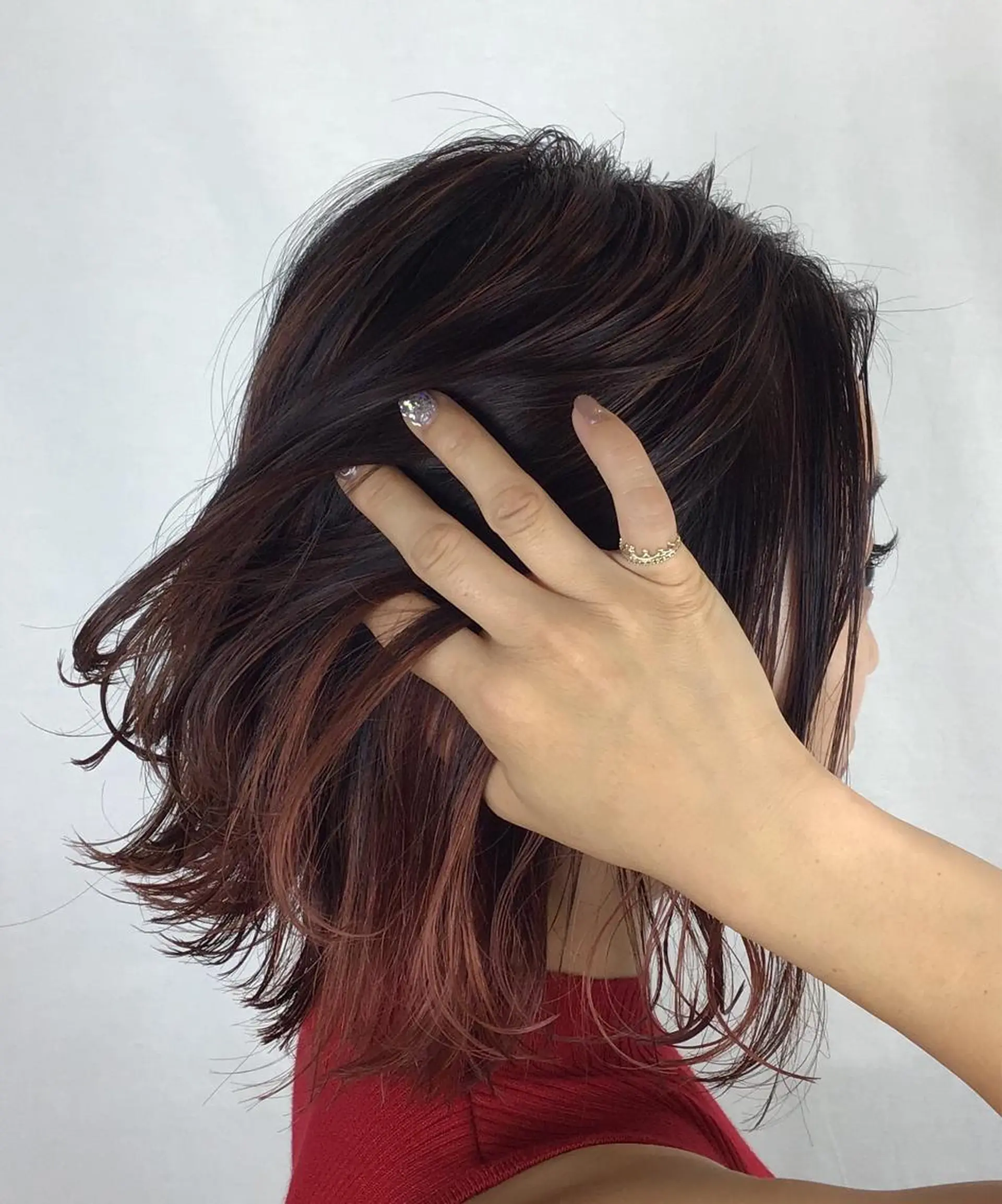 ミディアム カラー グラデーションカラー レッドカラー Stazio 54の眉毛・アイブロウイメージ