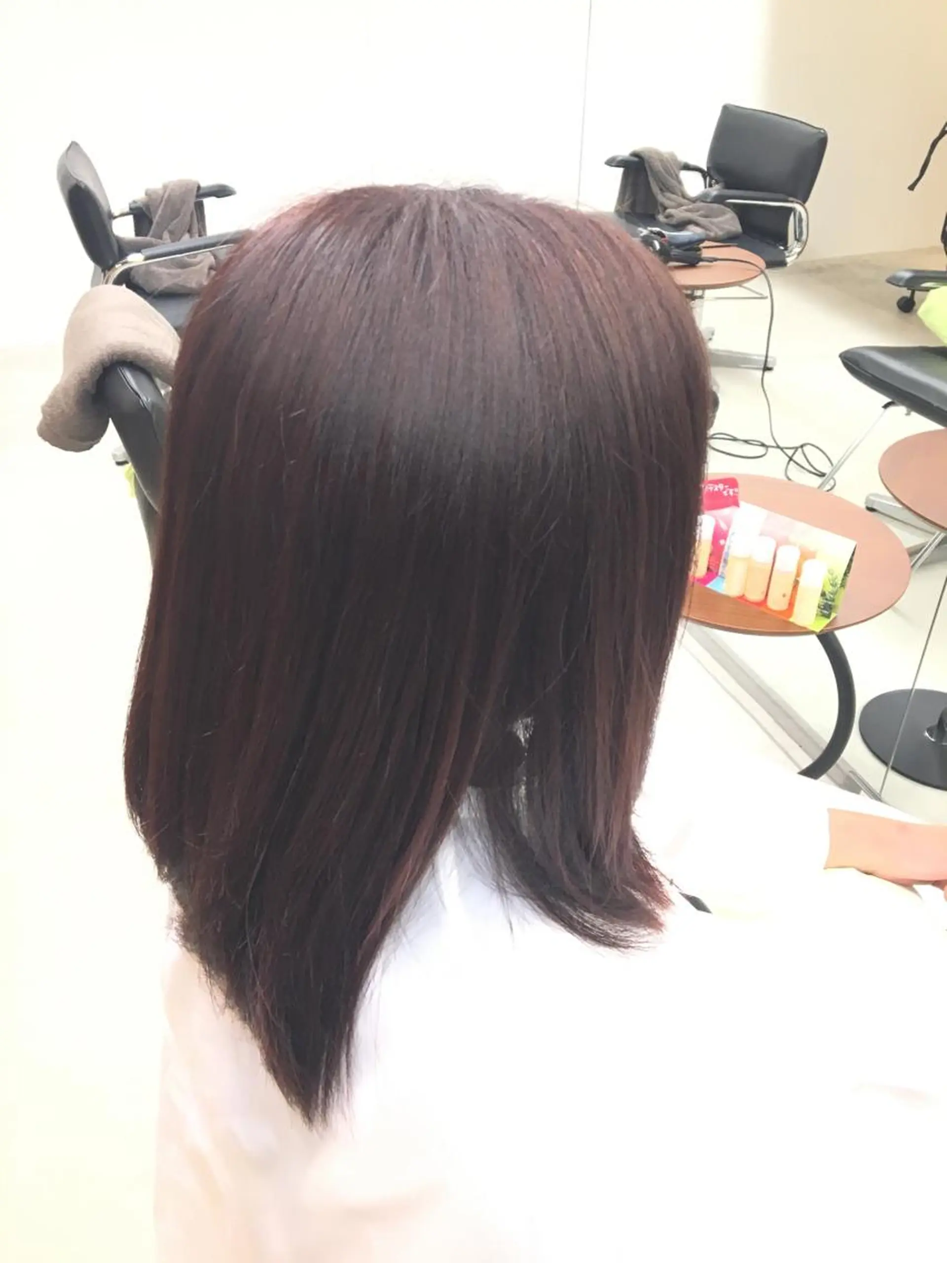ミディアム カラー c＆ ちはるのヘアスタイル