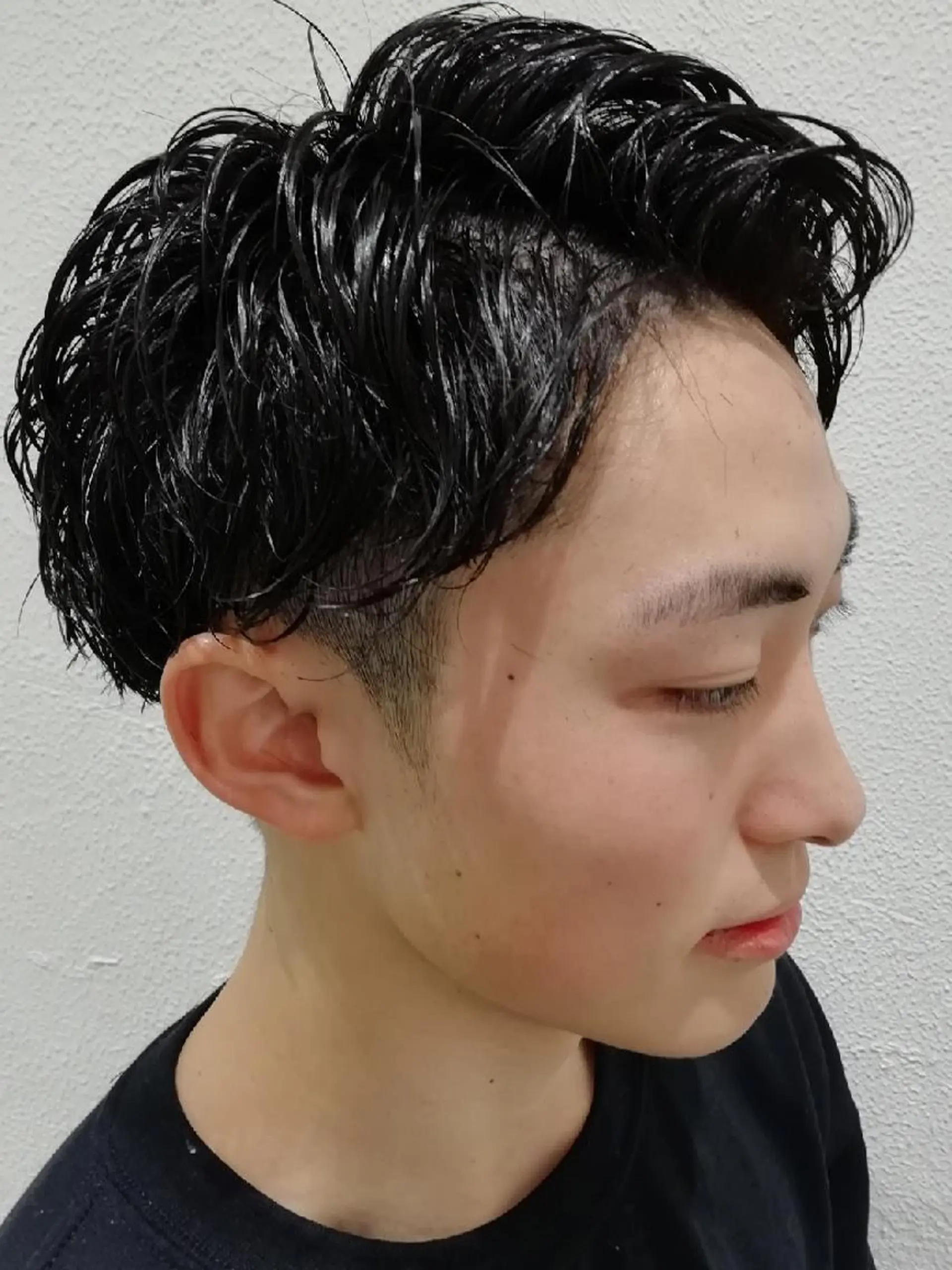 メンズ パーマ Ash 店長 木村 和人のヘアスタイル