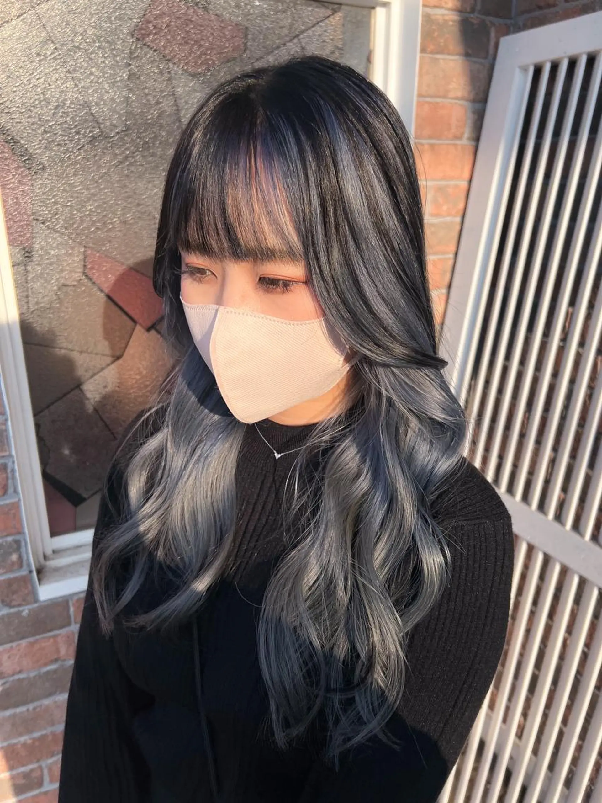 ロング カラー YURAGI🤍 SAEのヘアスタイル