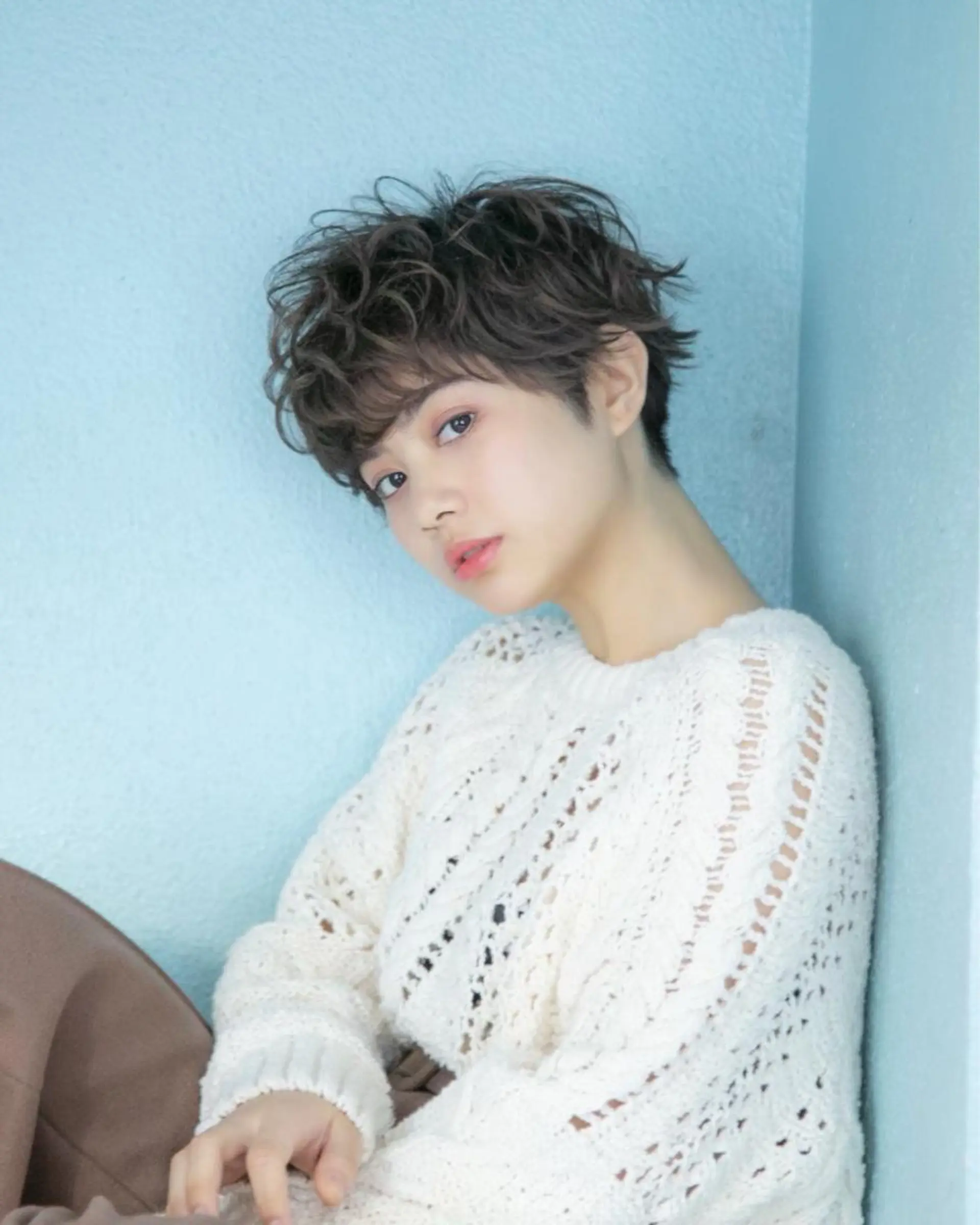 ショート カラー パーマ 代表 吉澤弘哲のヘアスタイル