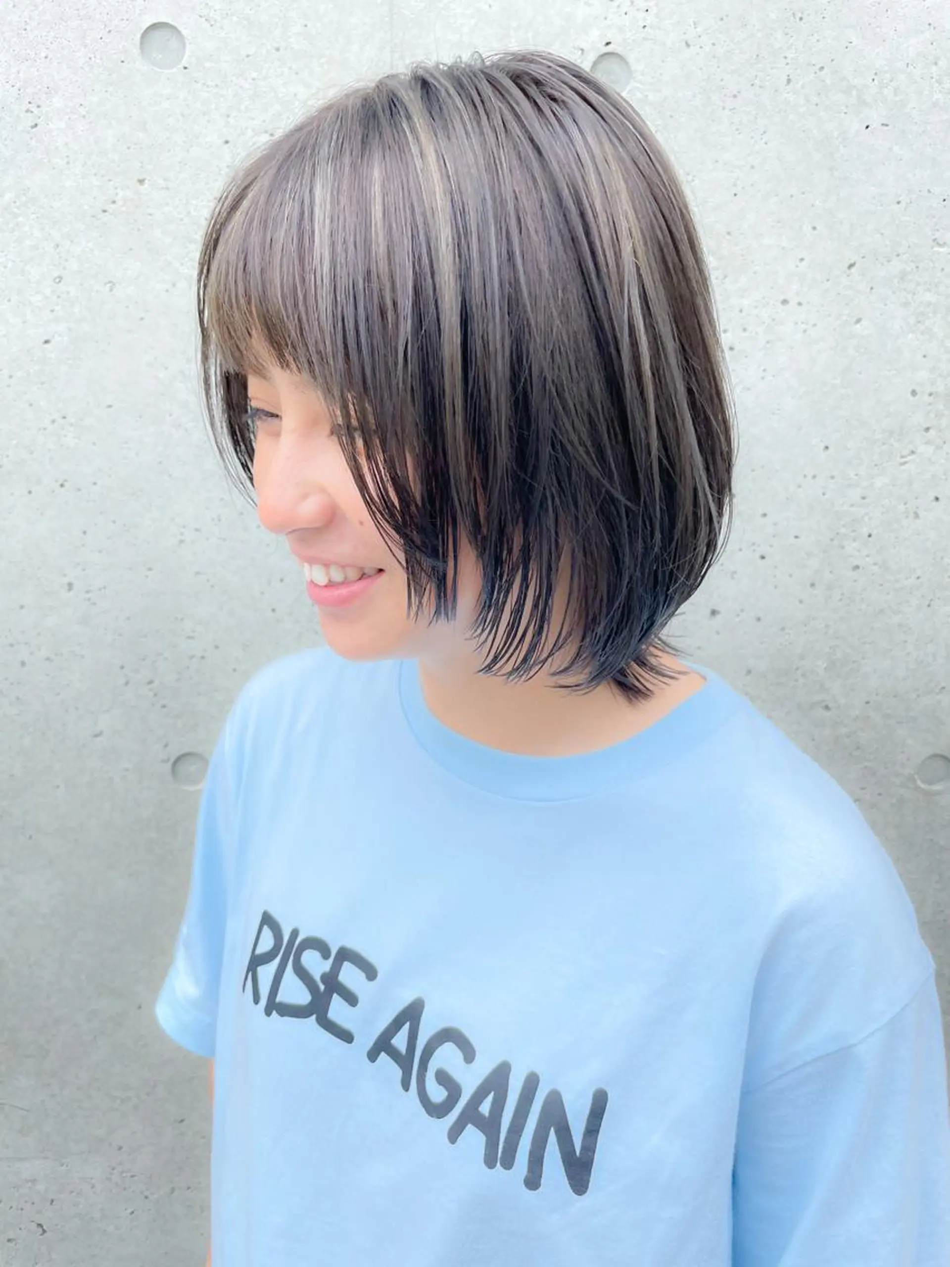 ショート カラー メンズパーマ メンズ特化ryoのヘアスタイル