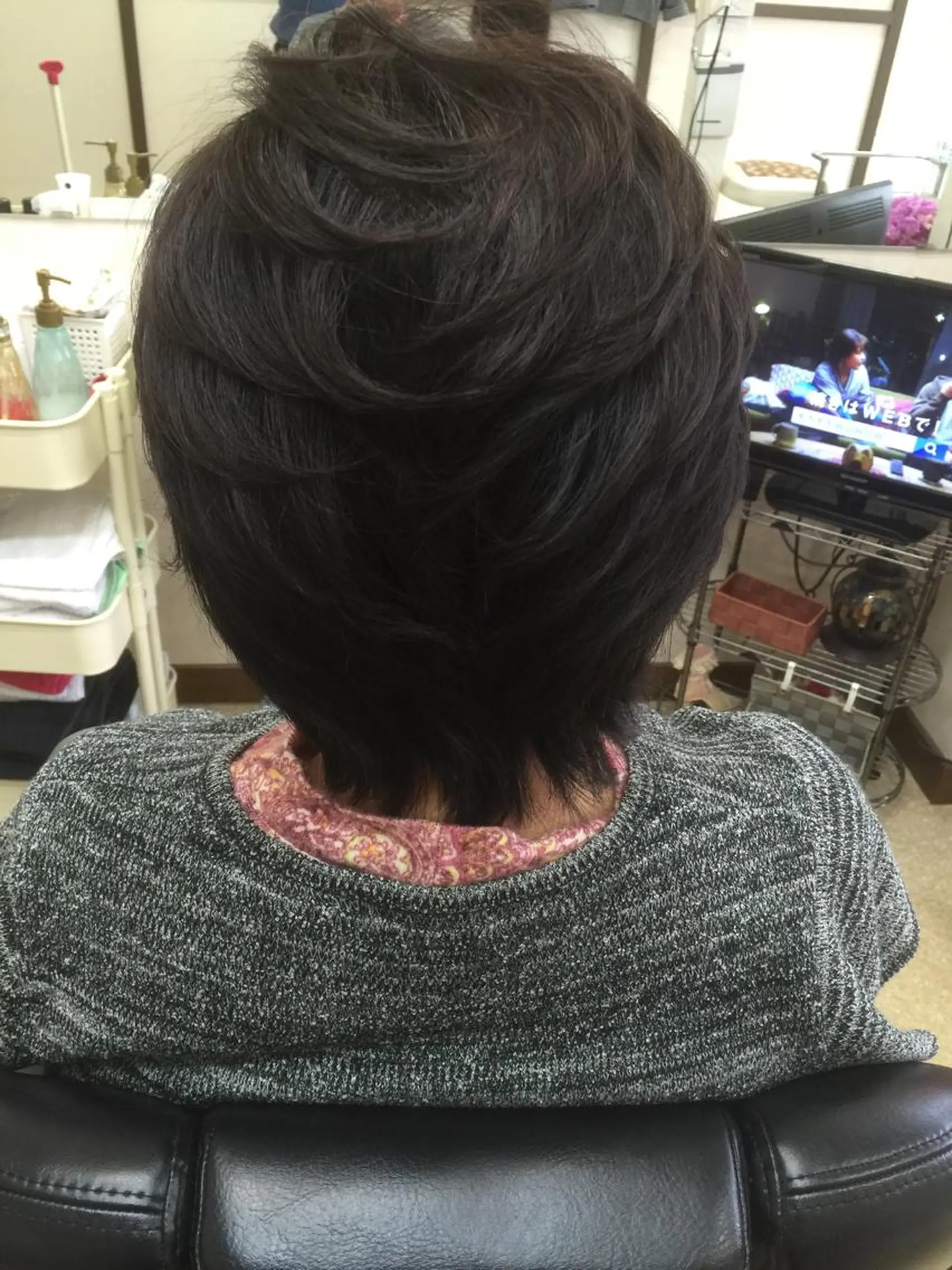 ショート 石塚 浩のヘアスタイル
