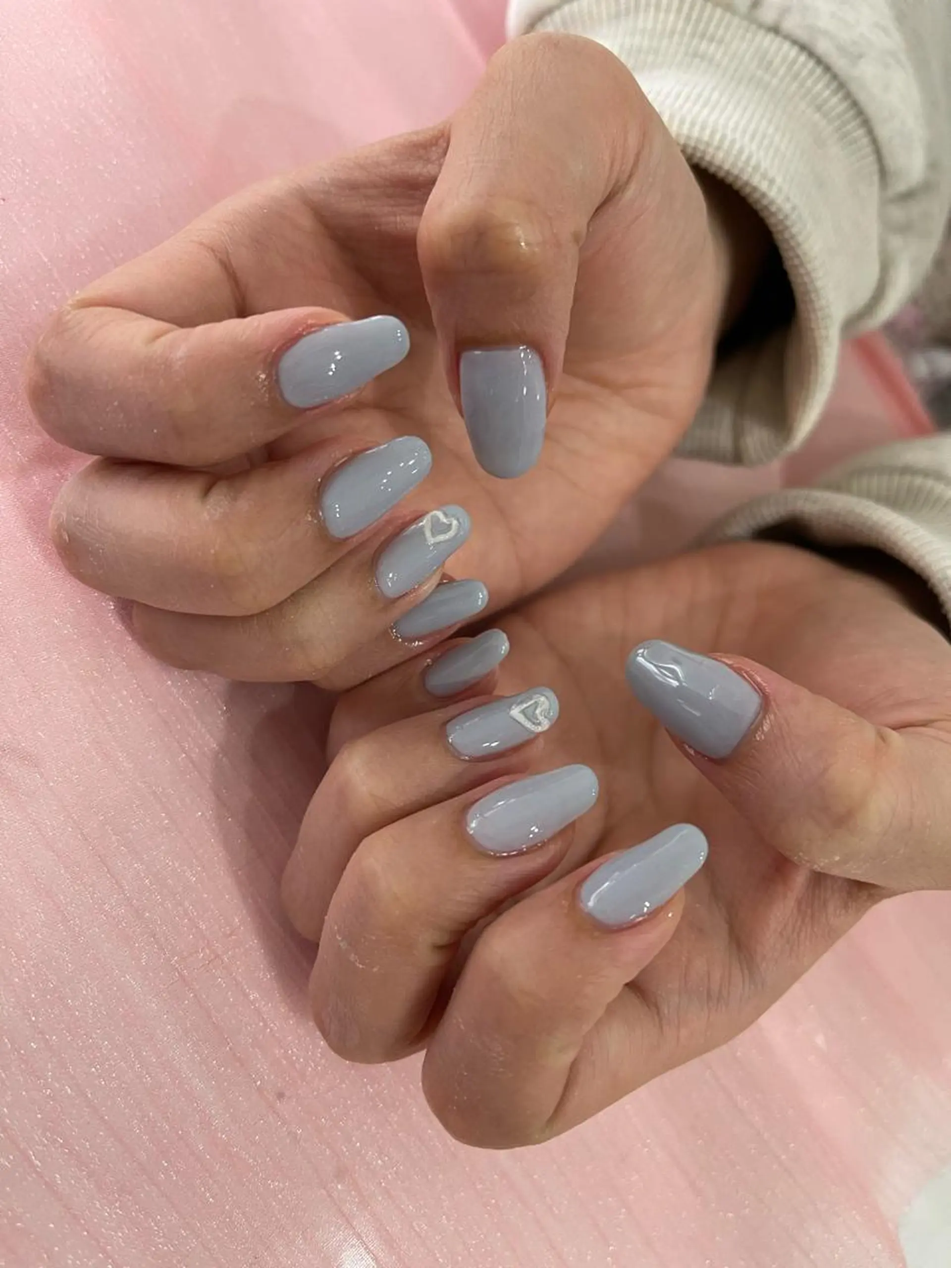 ネイル ワンカラーネイル Wish Nail 恒川のネイルデザイン