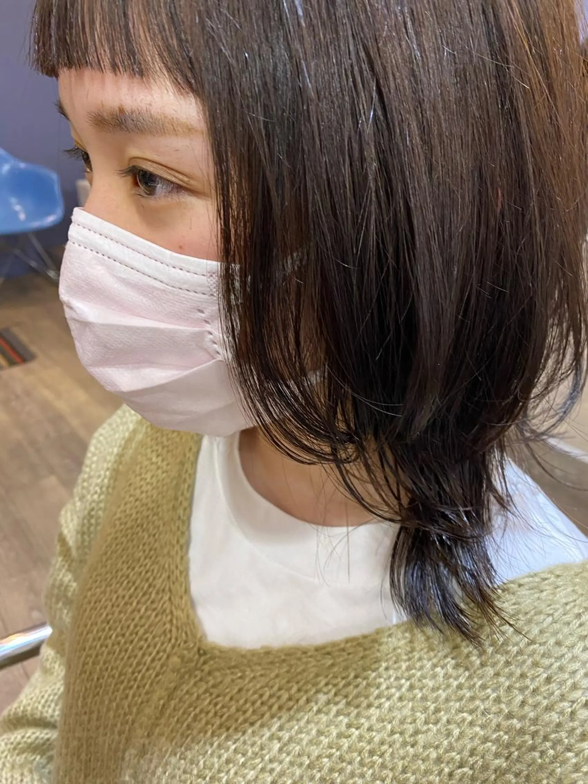 ミディアム 小林 朋花のヘアスタイル