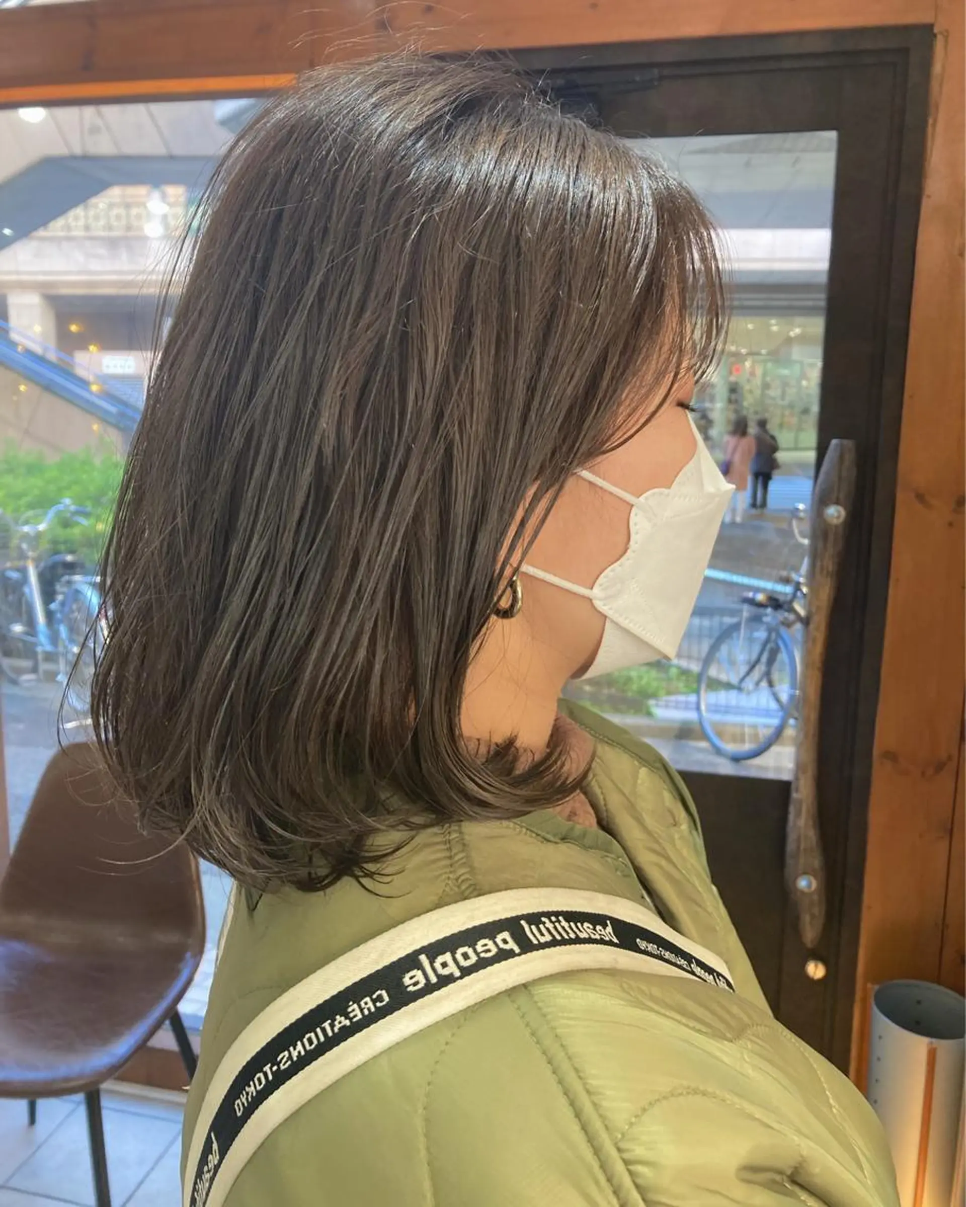 カラー 金子 歩実のヘアスタイル