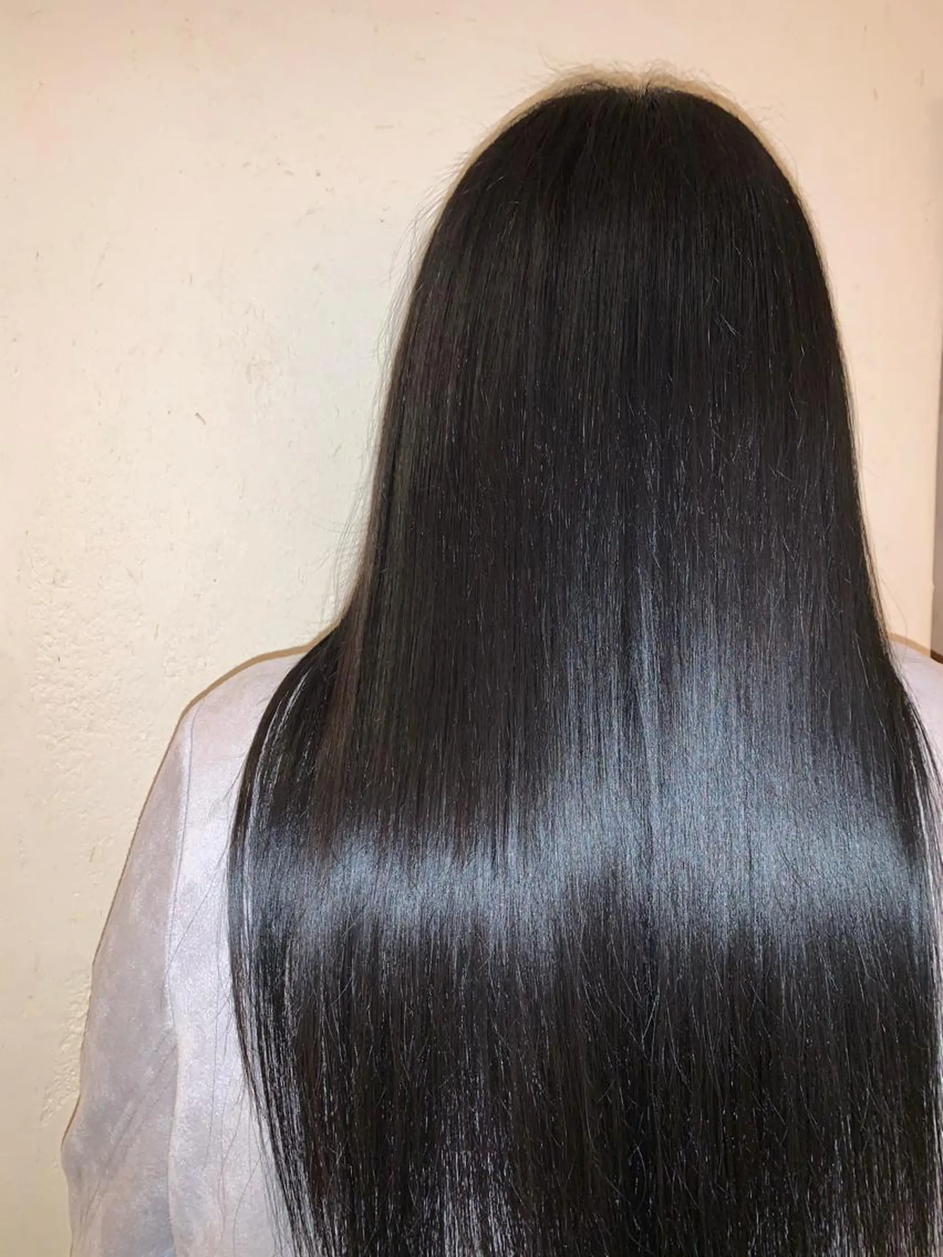 ロング 近鉄奈良 カラー　うのさくらのヘアスタイル