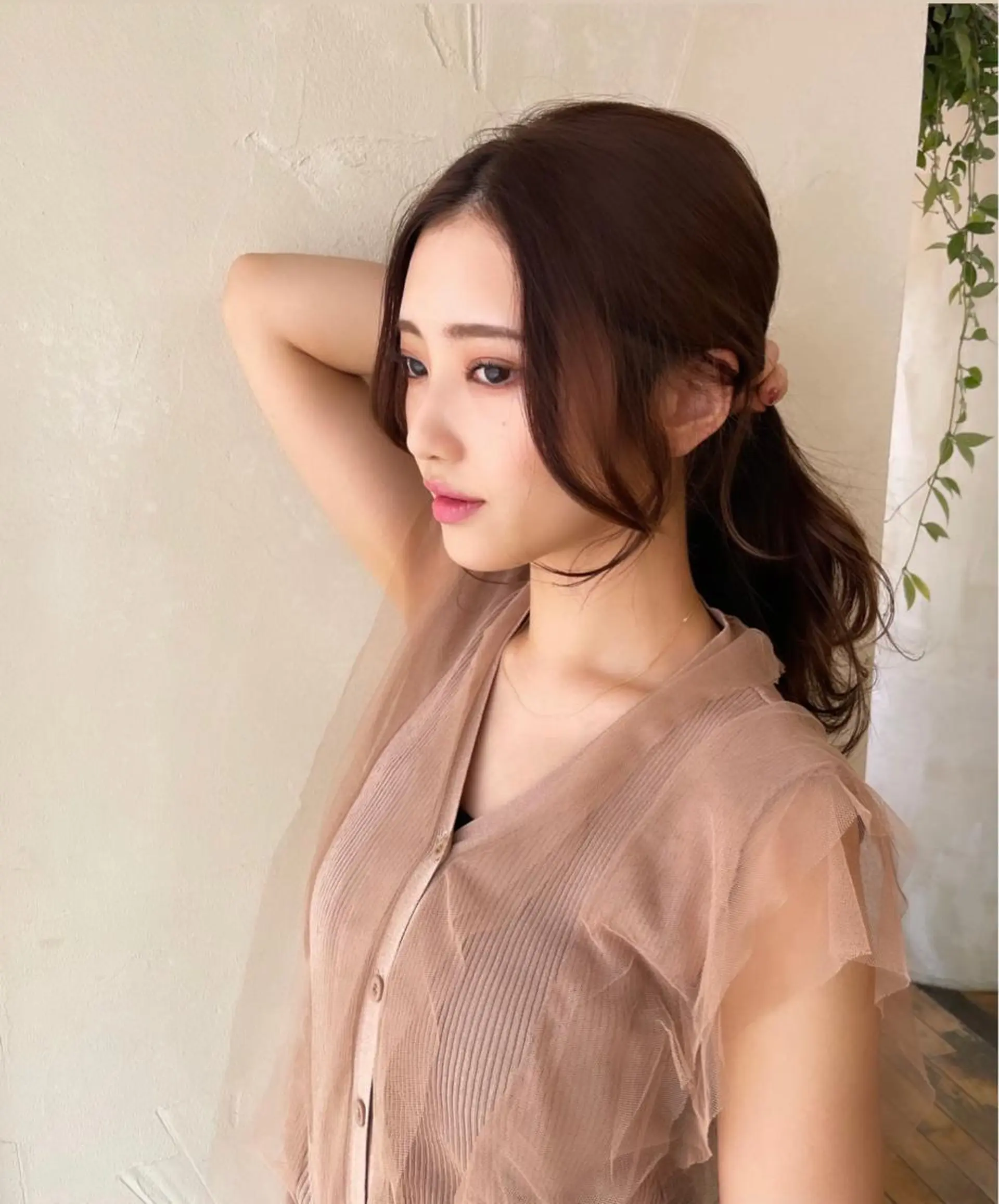 ロング 韓国風ヘア 中園 祥吾のヘアスタイル