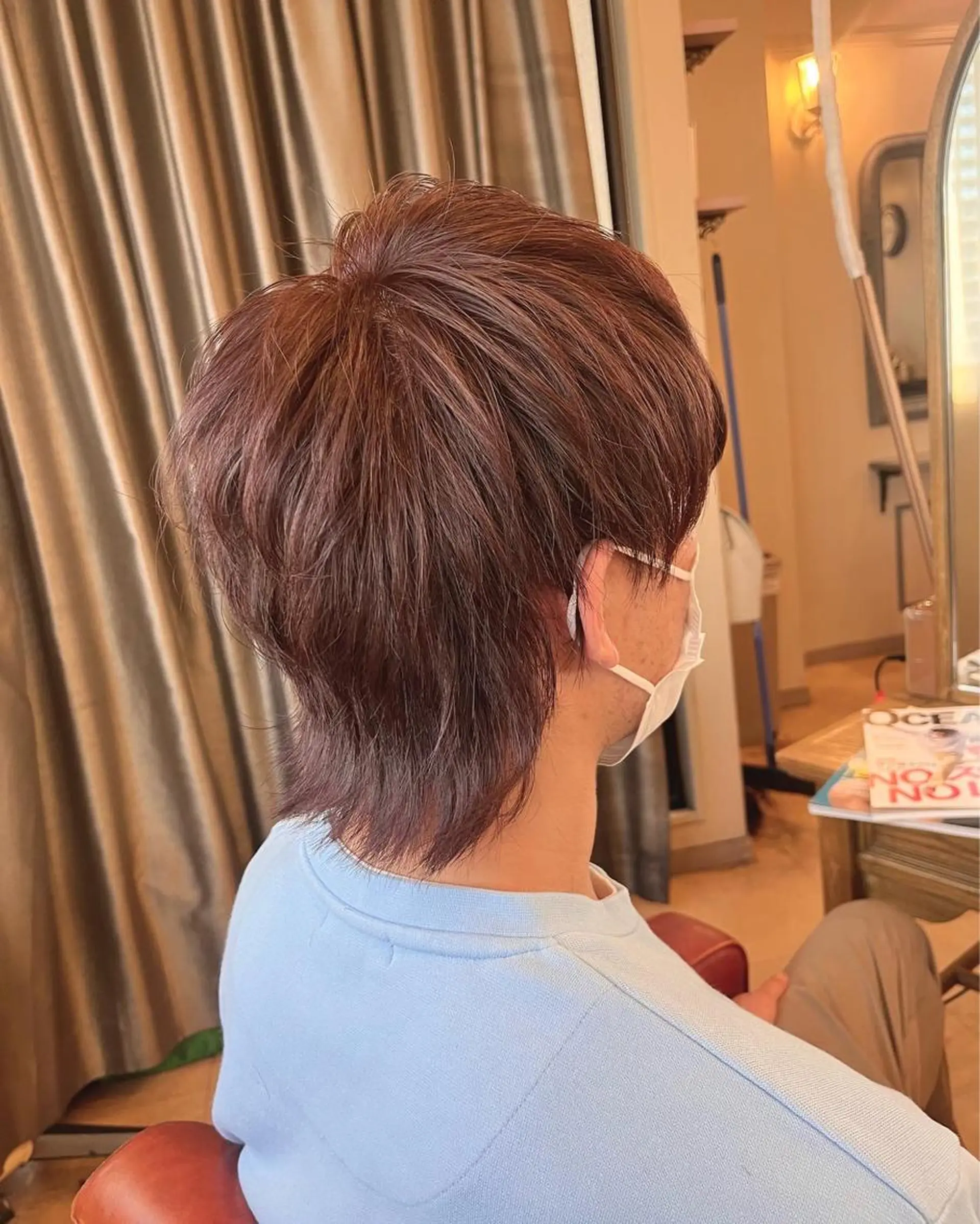 ショート カラー メンズ S.BLOOM 川崎 翔哉のヘアスタイル